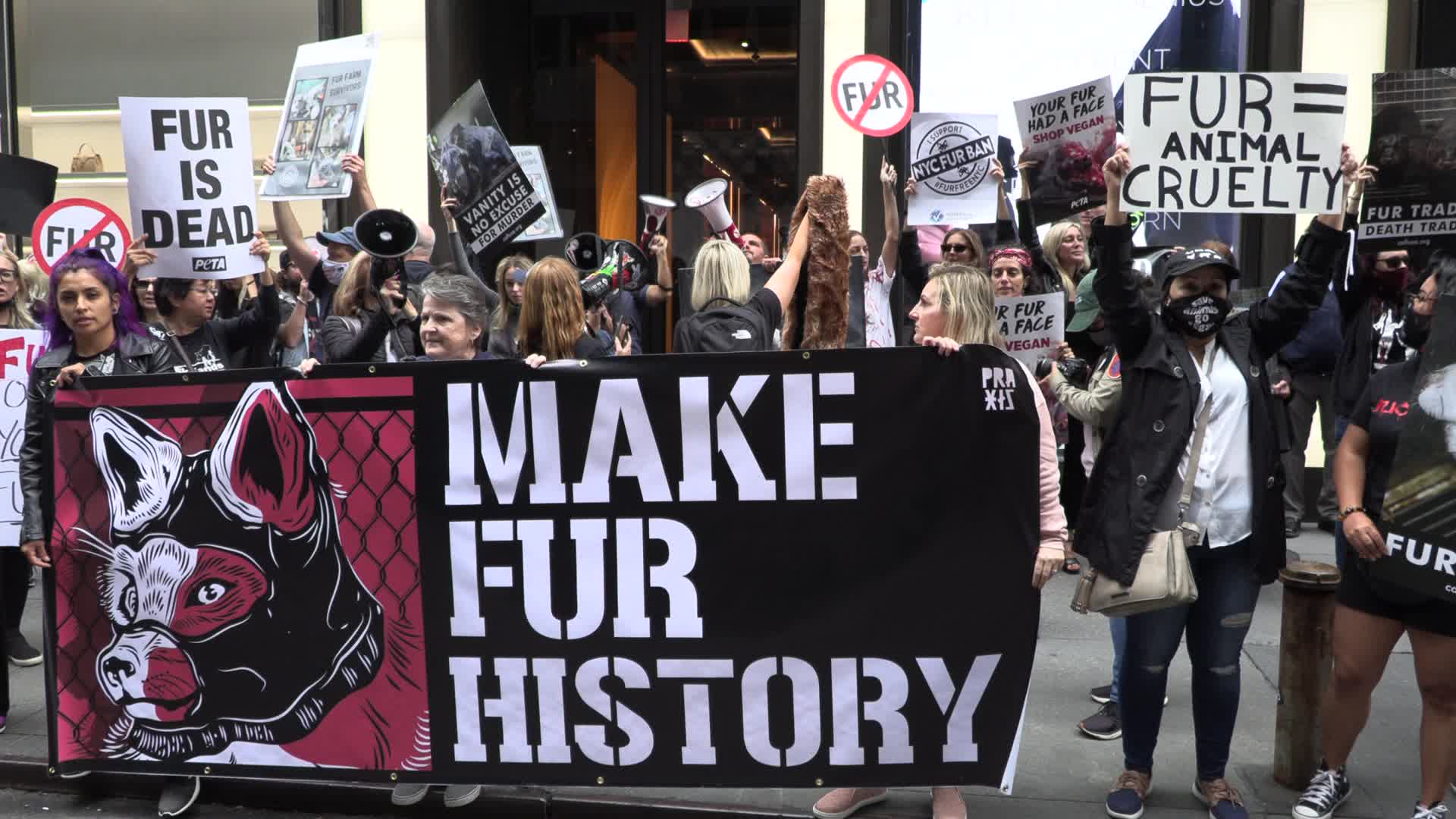 NYC: Anti-Fur March