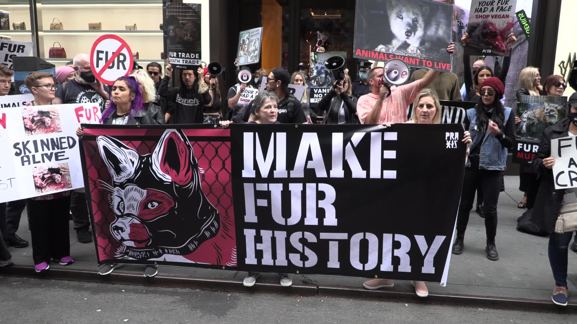 NYC: Anti-Fur March
