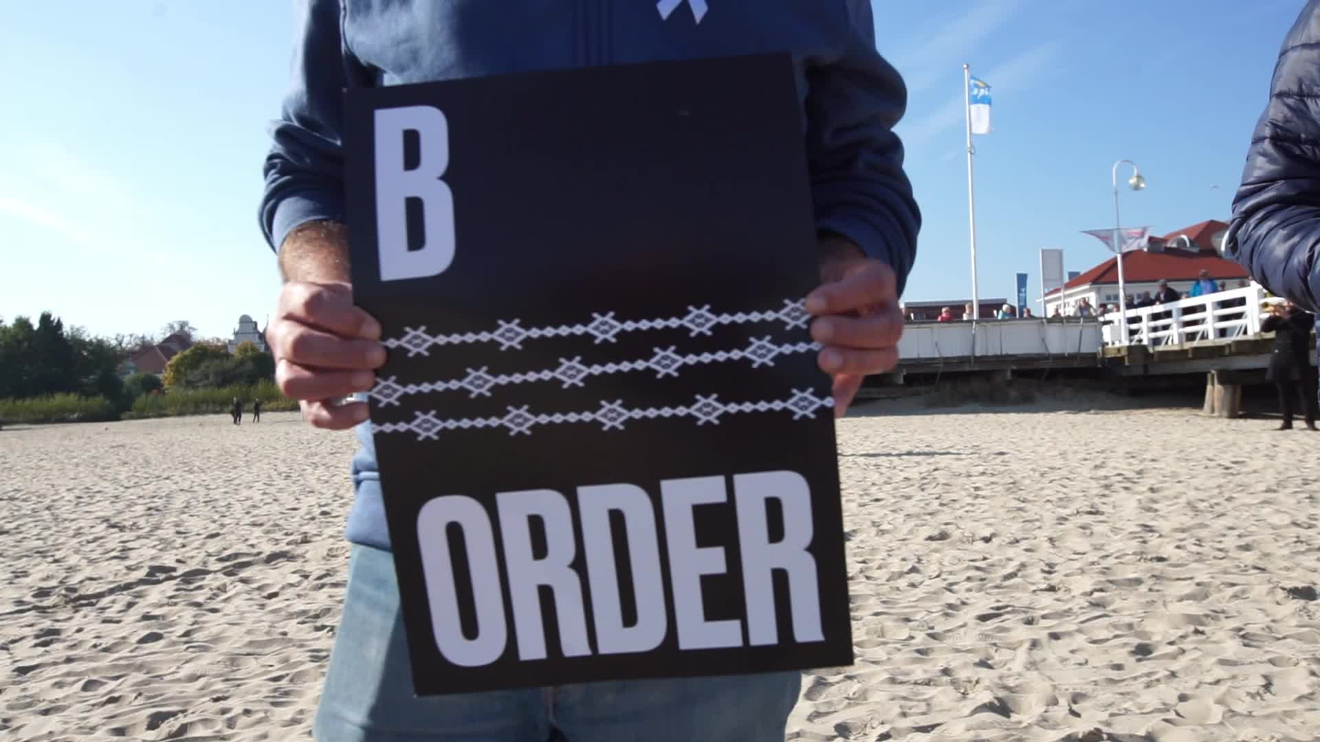 Protest Against Polish Government Policy Towards Refugees From Belarus In Sopot