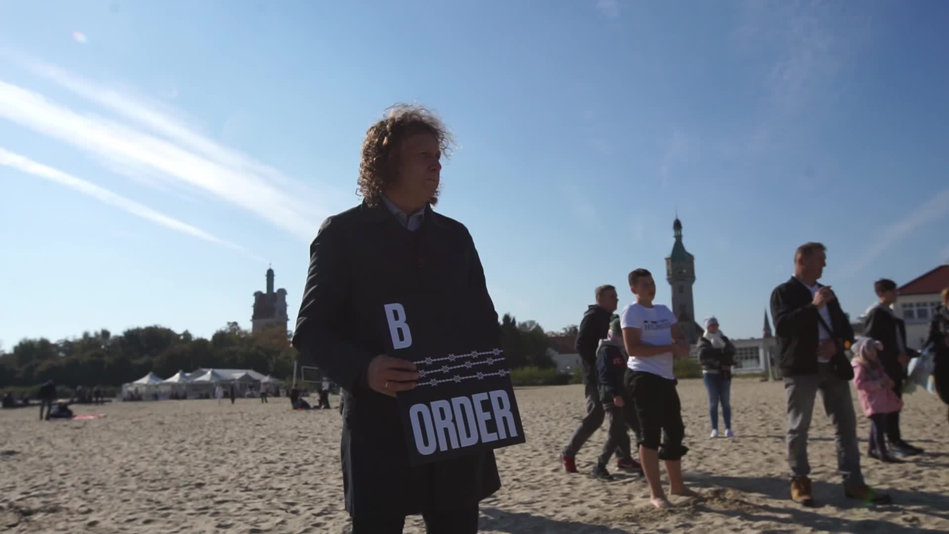 Protest Against Polish Government Policy Towards Refugees From Belarus In Sopot