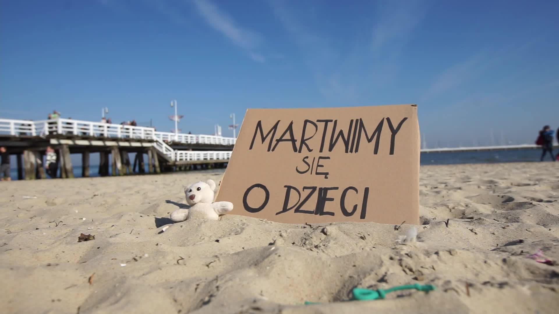 Protest Against Polish Government Policy Towards Refugees From Belarus In Sopot