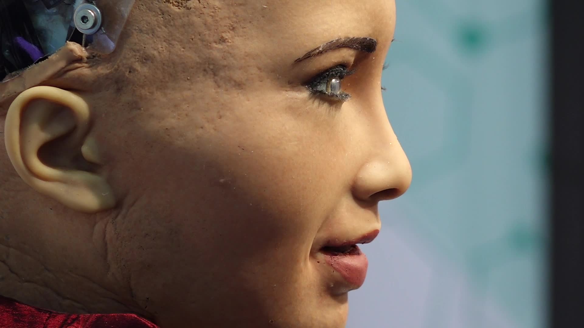 Sophia Humanoid Robot - Mobile World Congress