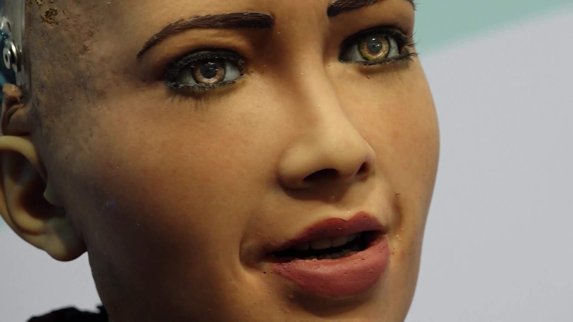 Sophia Humanoid Robot - Mobile World Congress