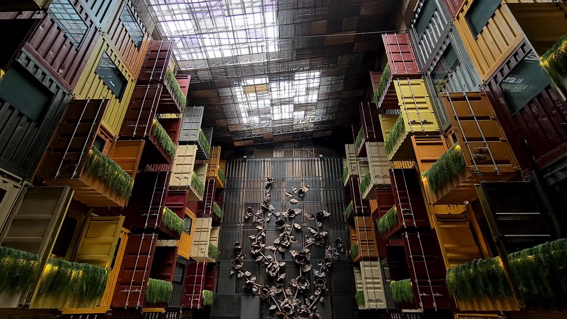 Hotels Made of Containers in Indonesia