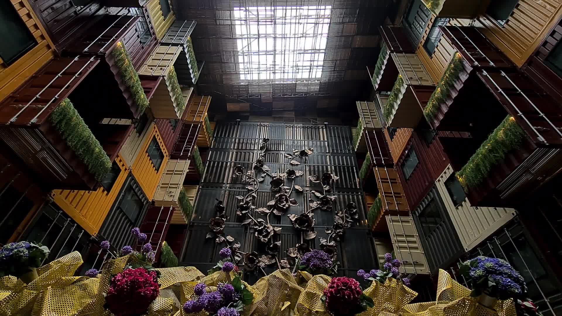 Hotels Made of Containers in Indonesia
