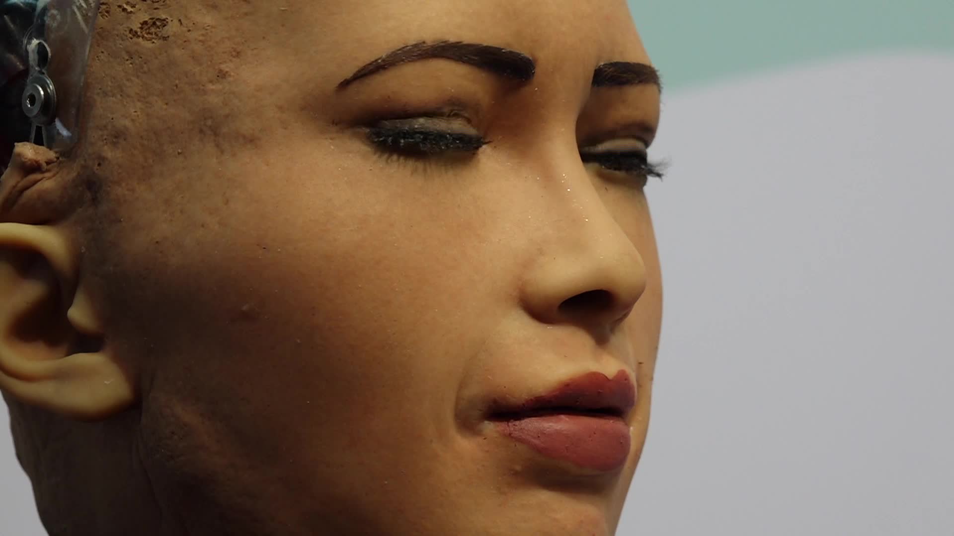 Sophia Humanoid Robot - Mobile World Congress