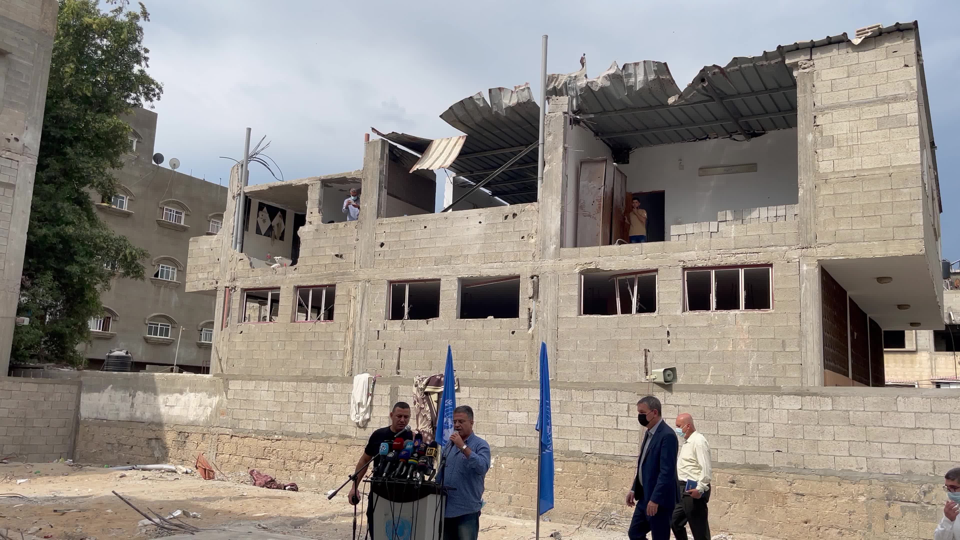 UNRWA Commissioner-General Philippe Lazzarini In Gaza