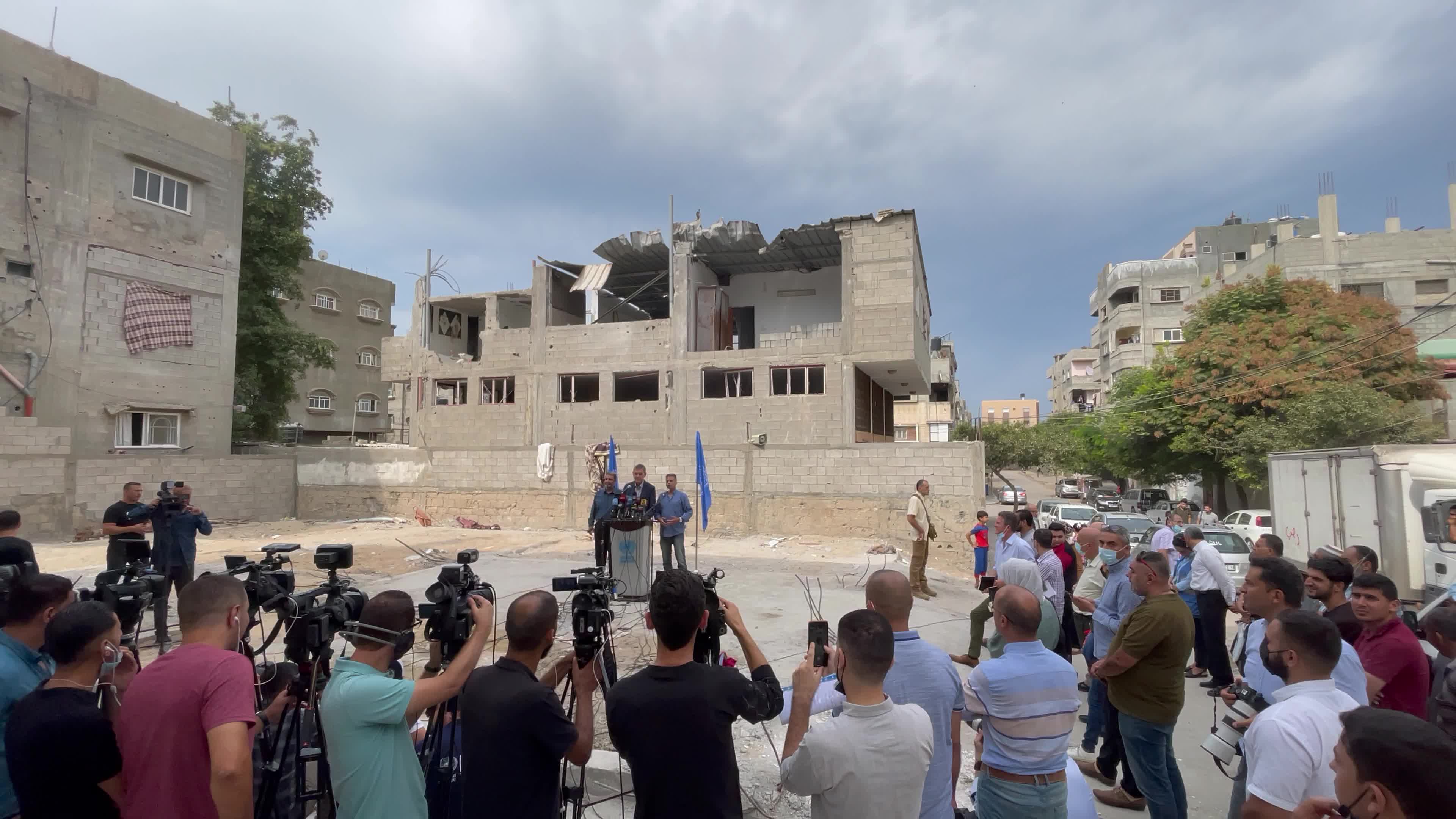 UNRWA Commissioner-General Philippe Lazzarini In Gaza