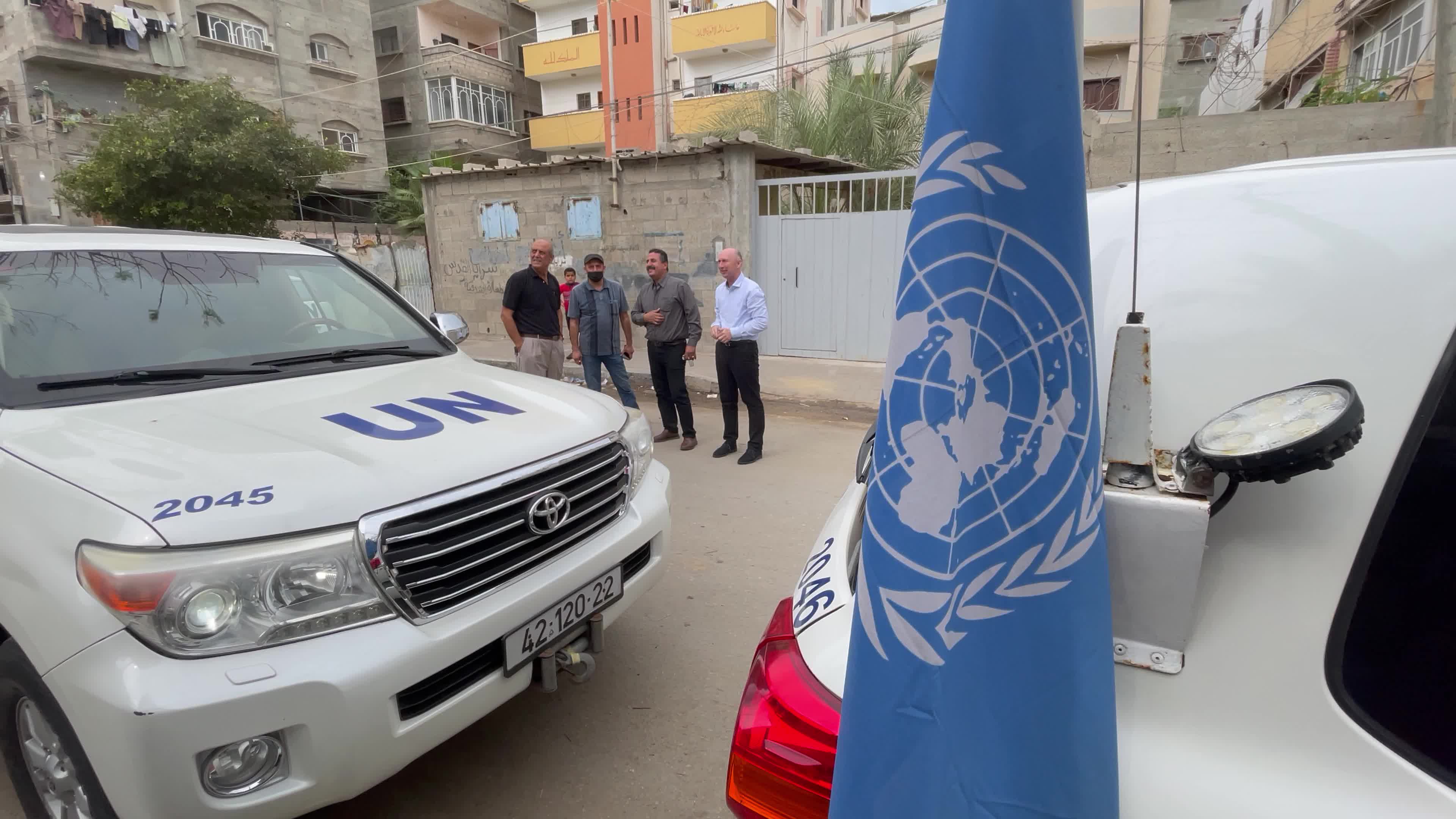 UNRWA Commissioner-General Philippe Lazzarini In Gaza