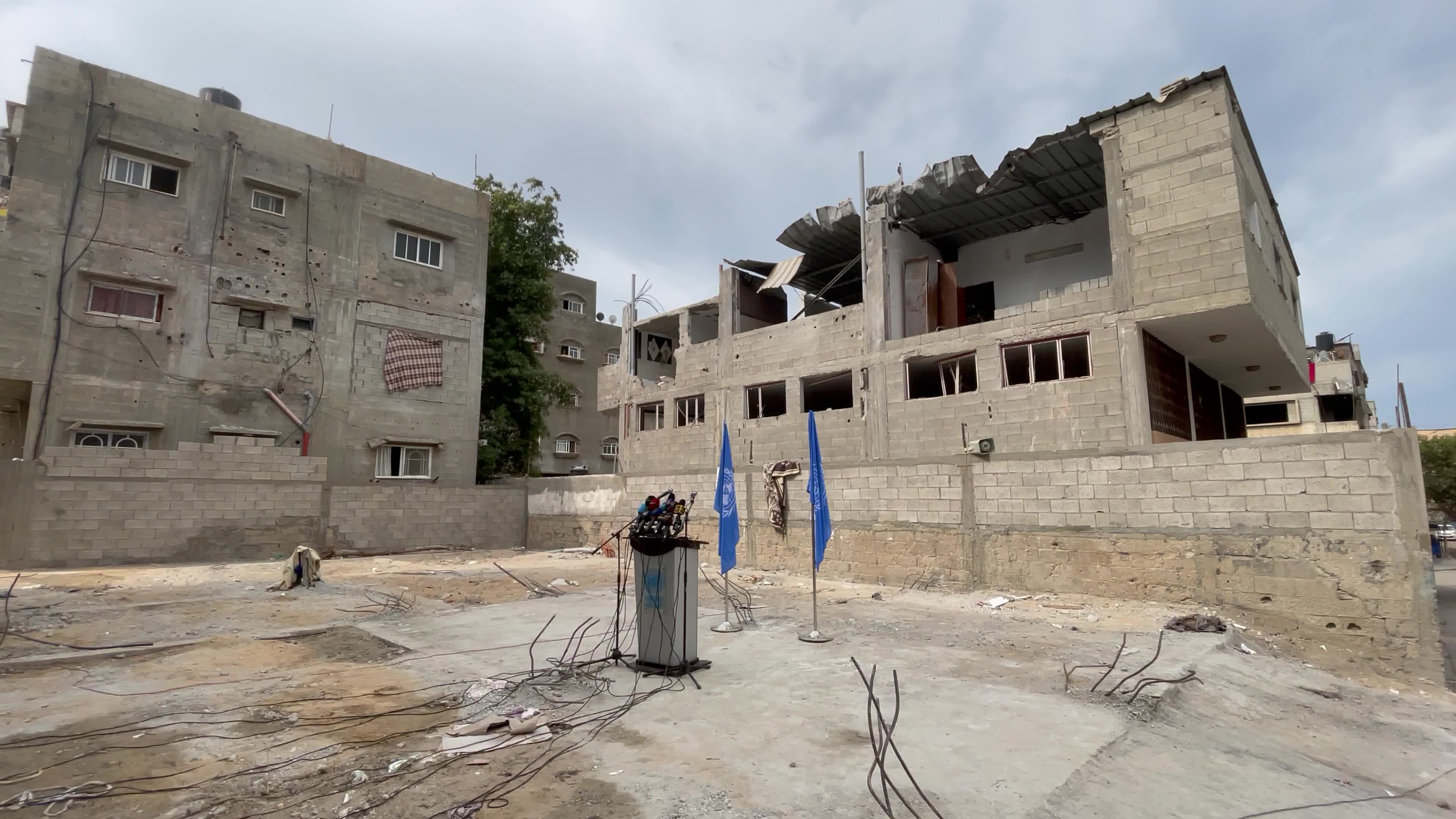 UNRWA Commissioner-General Philippe Lazzarini In Gaza