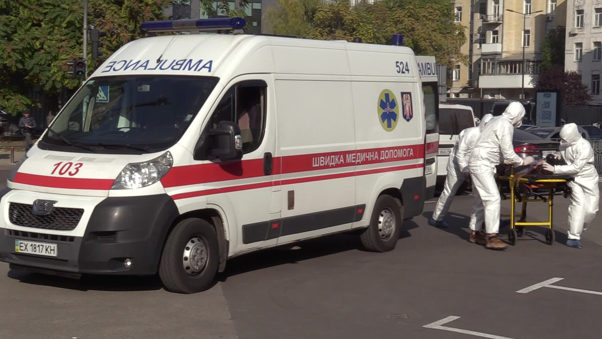 'Vaccinate our world' rally in Ukraine