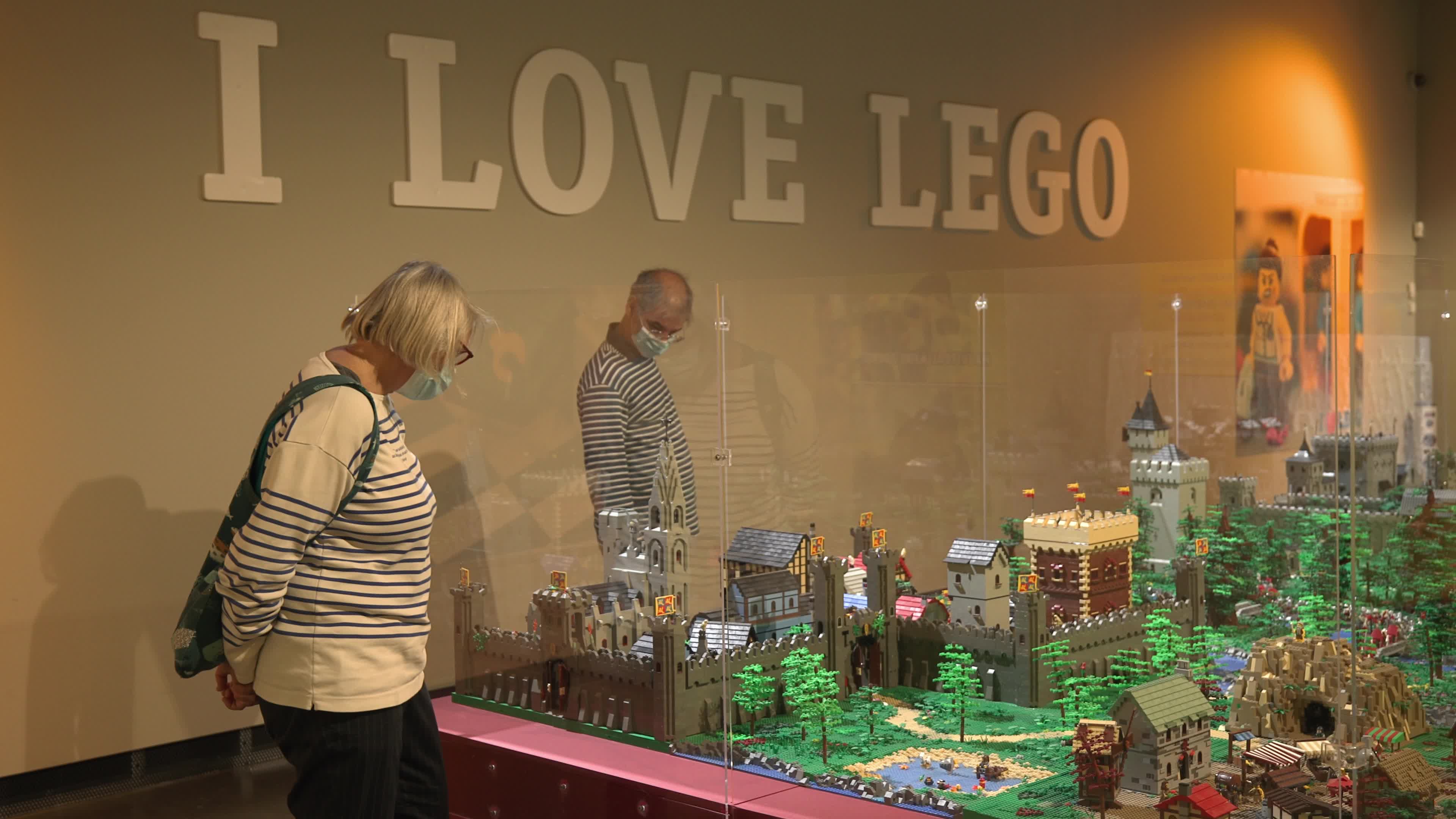 'I Love Lego' exhibition in Padua, Italy