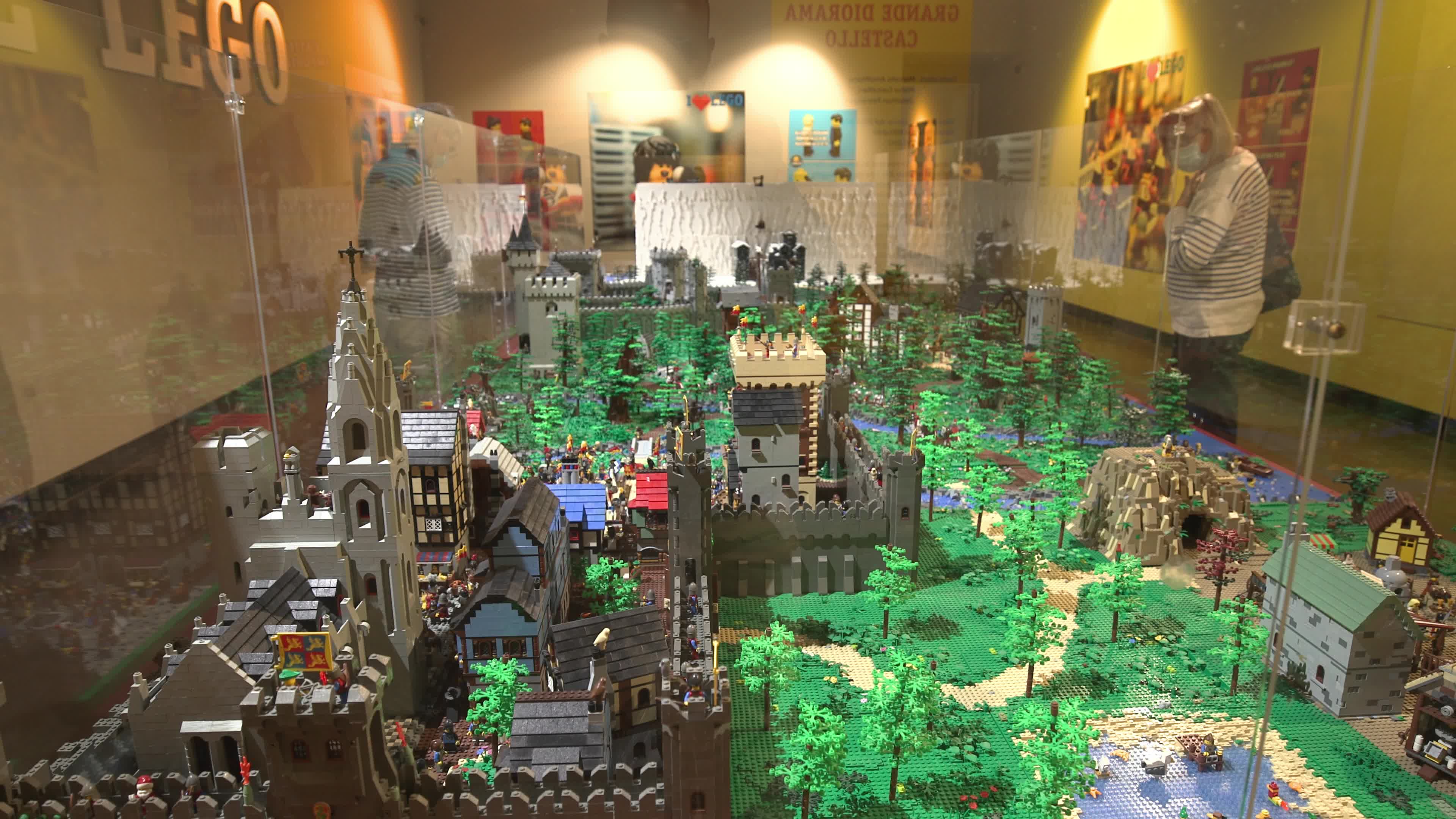 'I Love Lego' exhibition in Padua, Italy