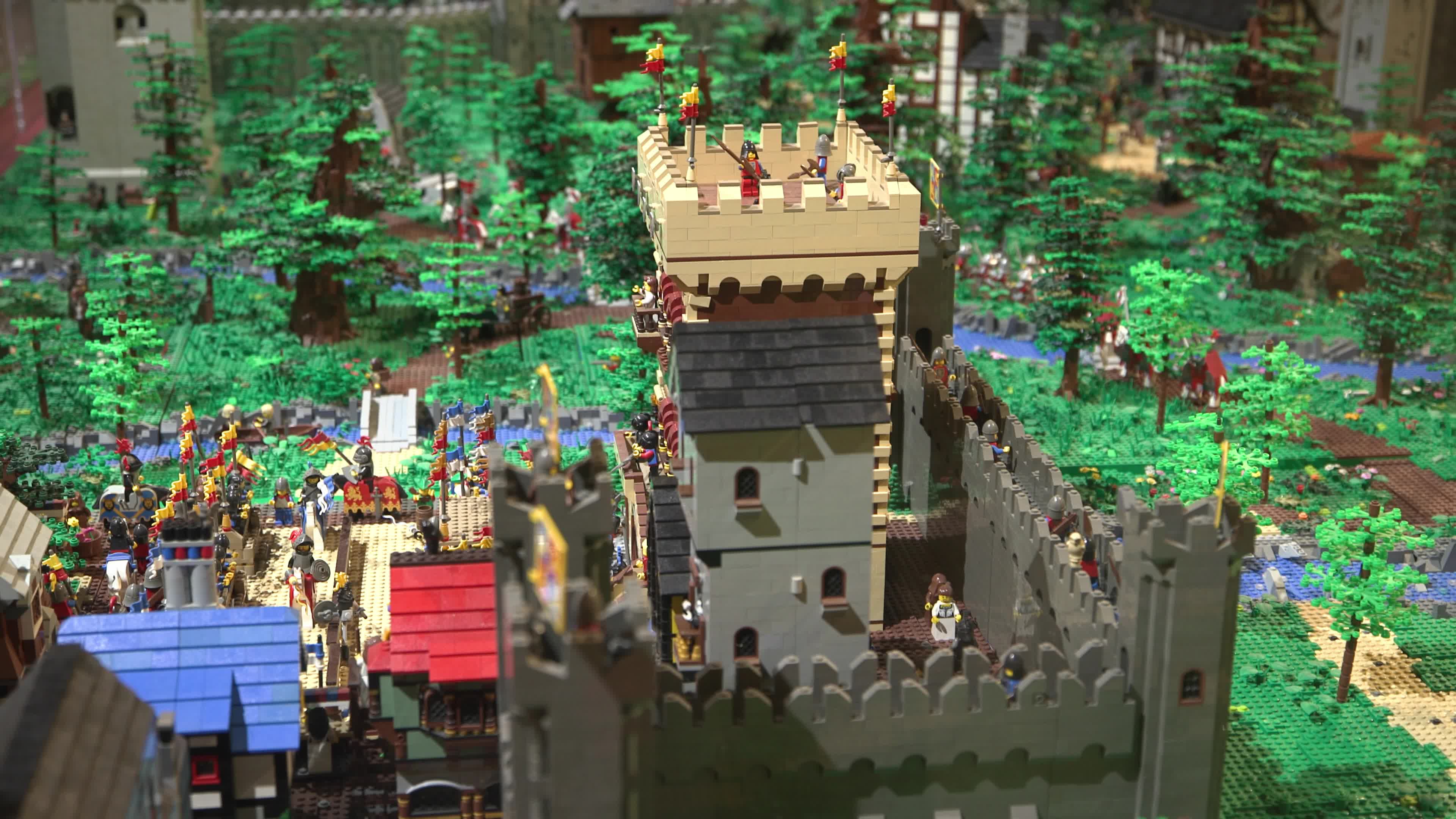 'I Love Lego' exhibition in Padua, Italy