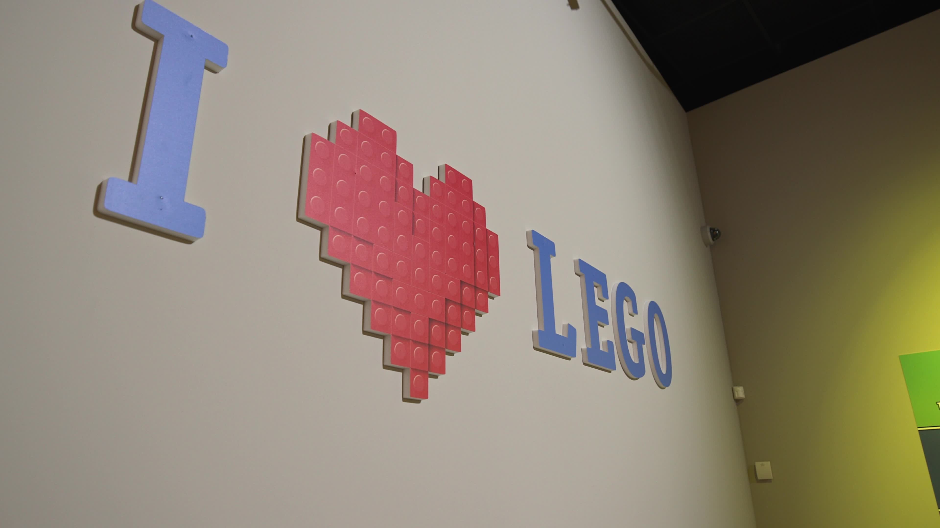 'I Love Lego' exhibition in Padua, Italy