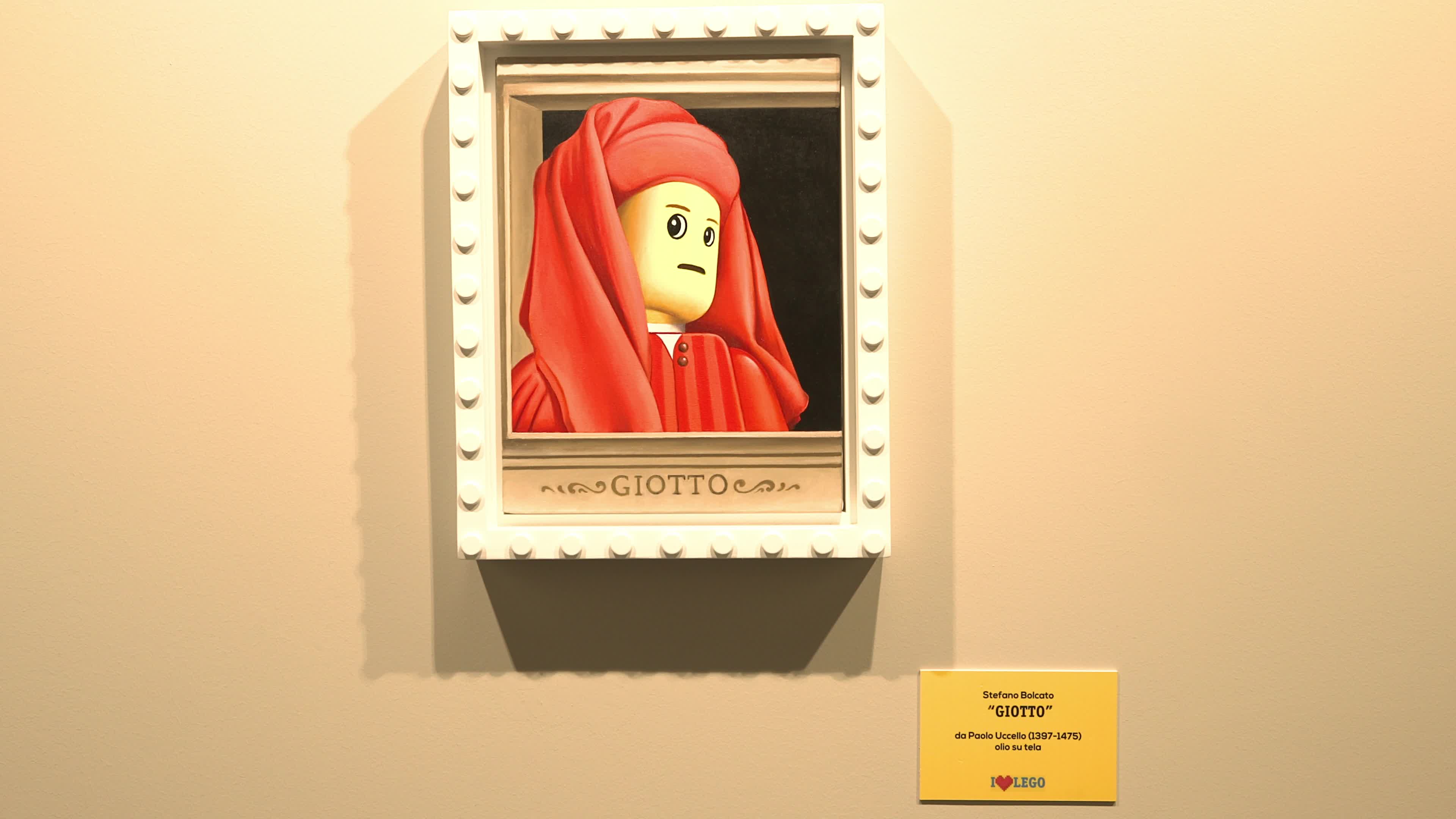'I Love Lego' exhibition in Padua, Italy
