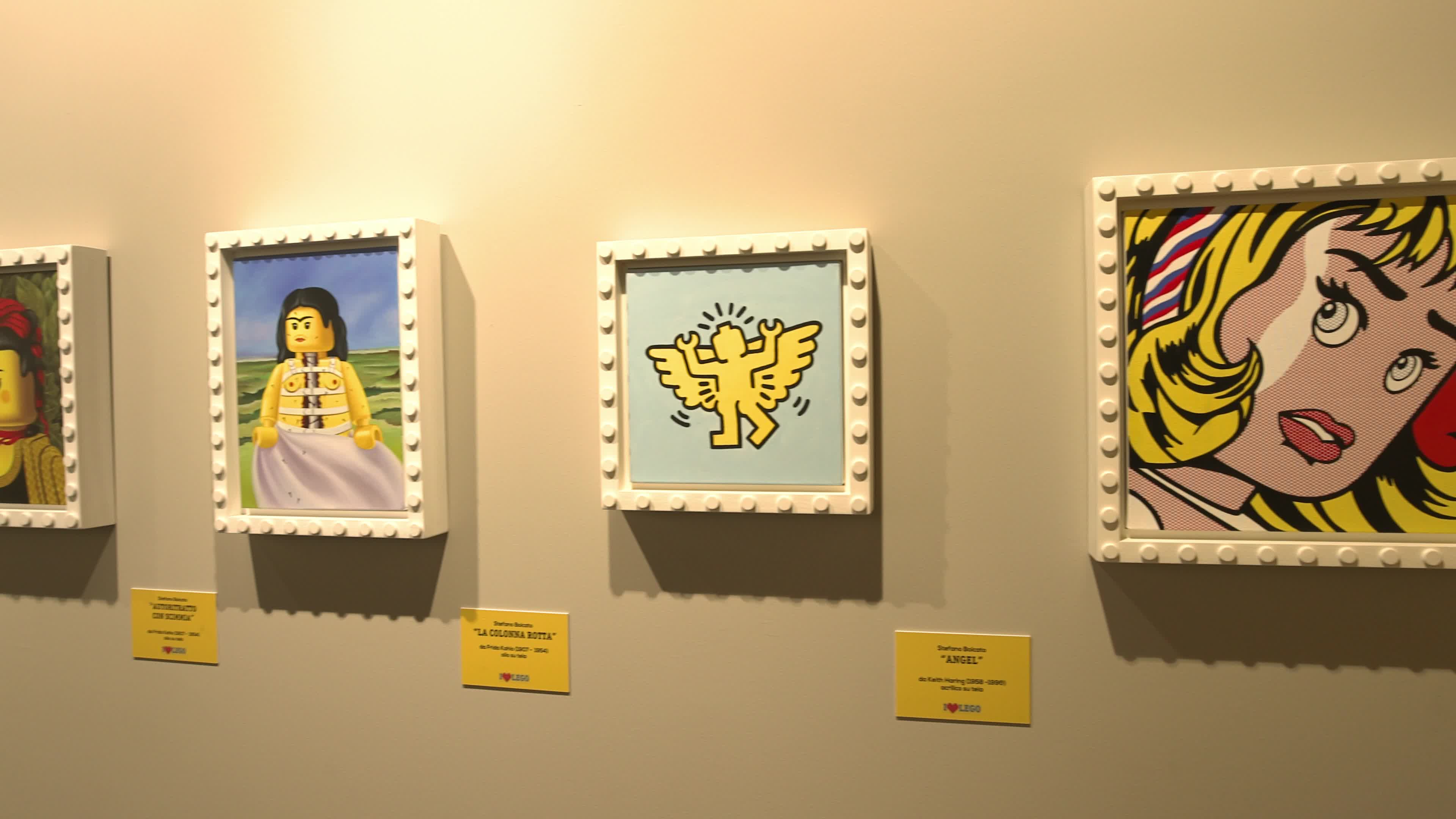 'I Love Lego' exhibition in Padua, Italy
