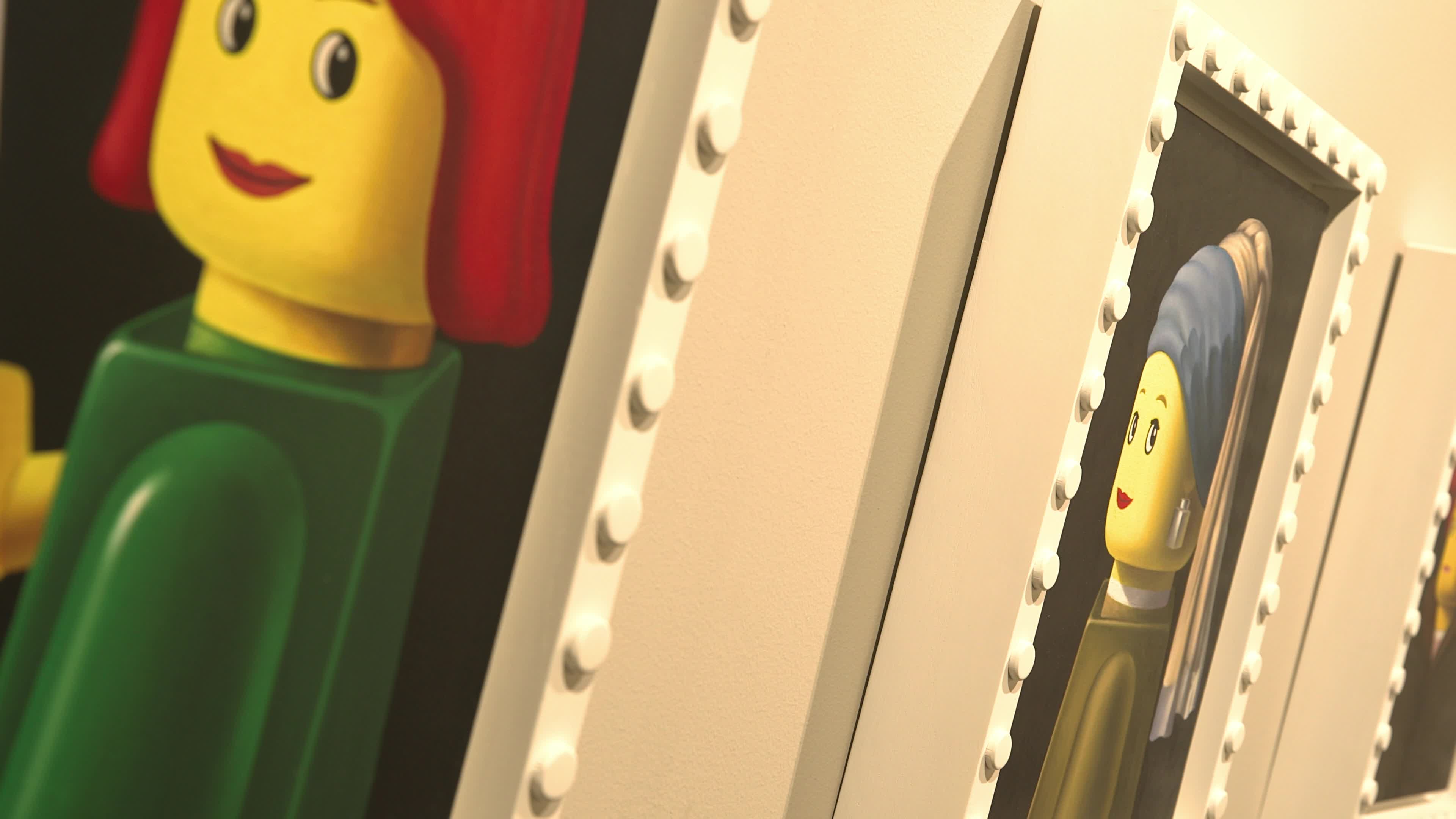 'I Love Lego' exhibition in Padua, Italy