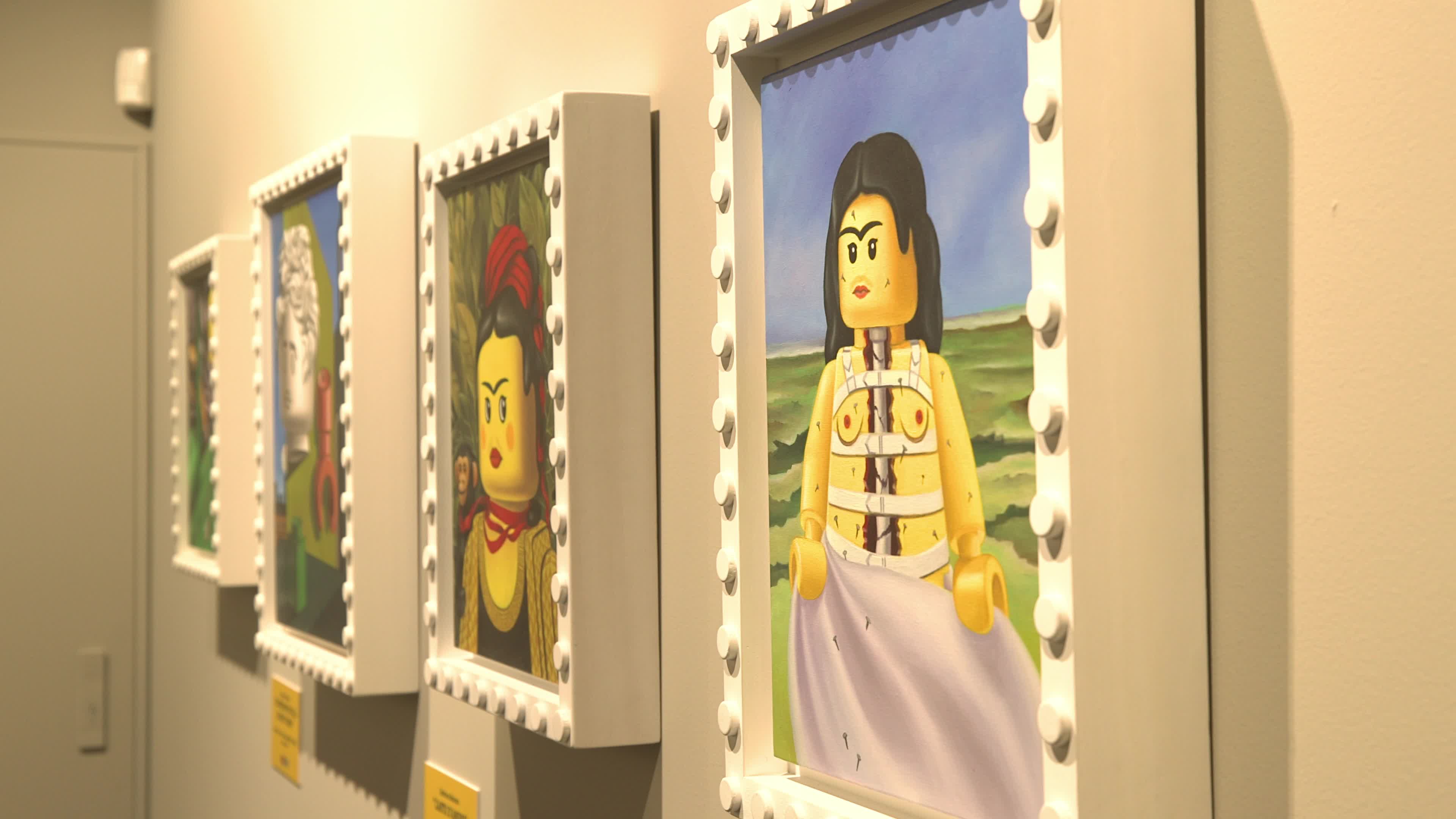 'I Love Lego' exhibition in Padua, Italy
