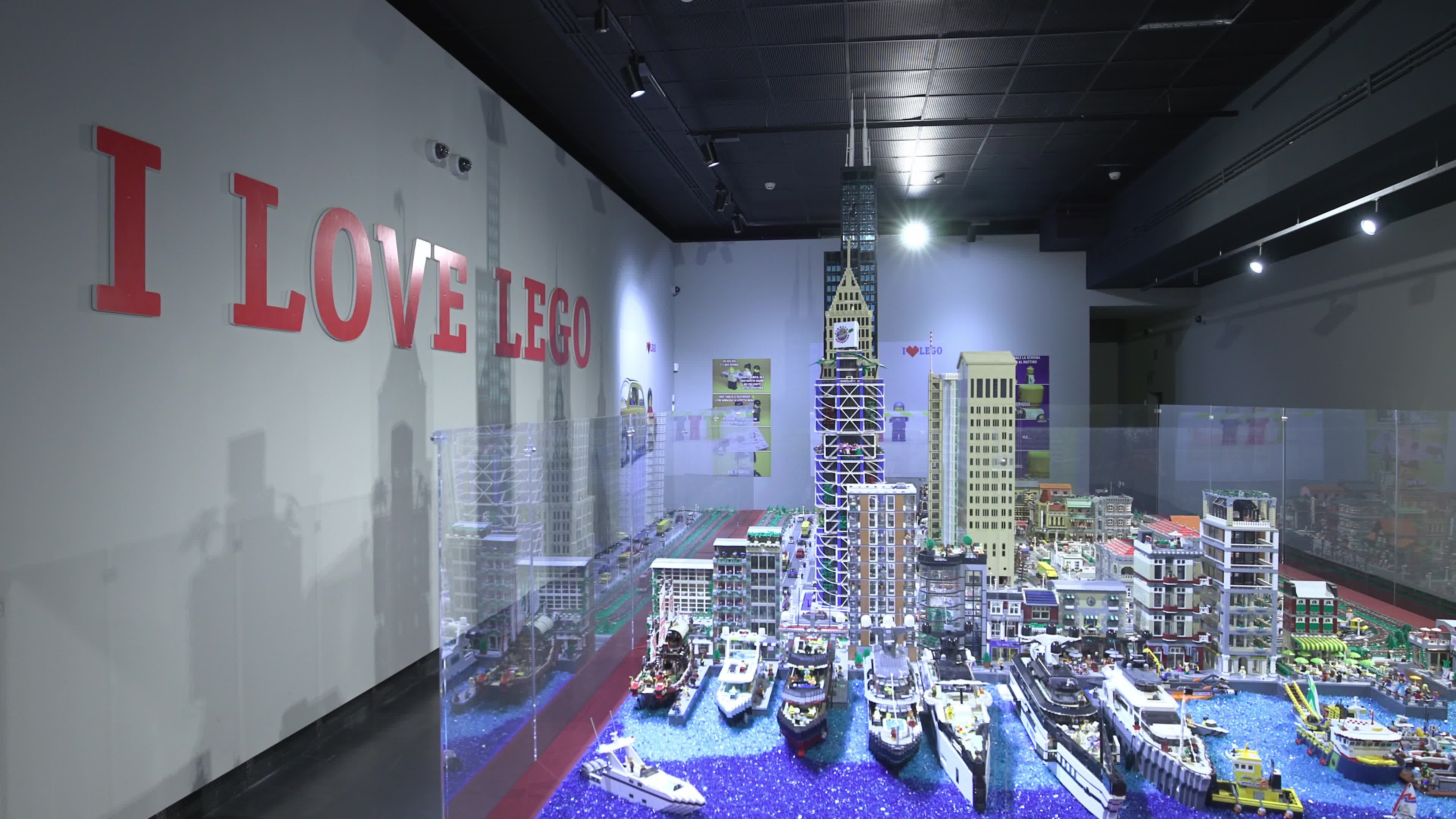 'I Love Lego' exhibition in Padua, Italy