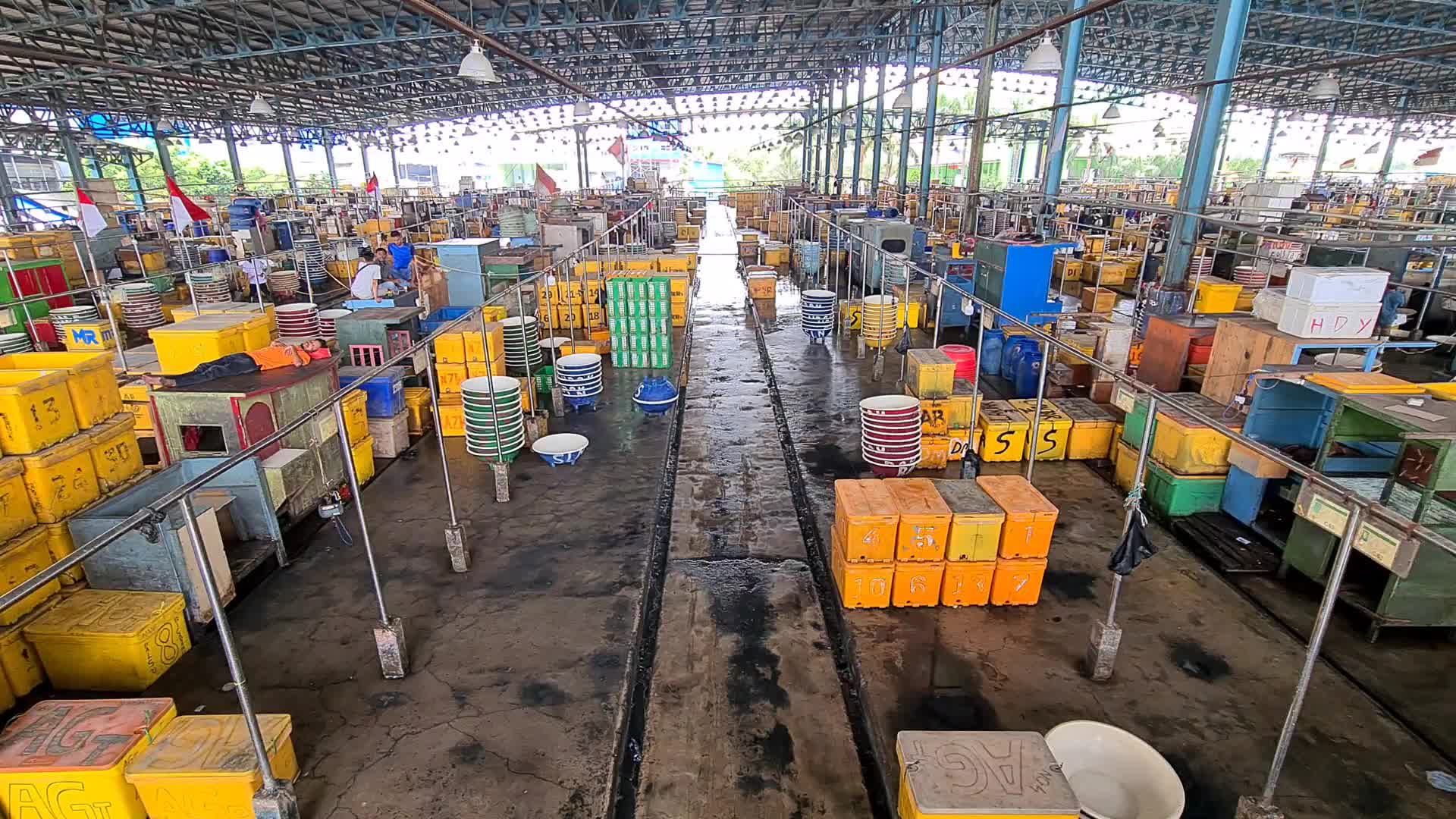 Fish Market In Indonesia