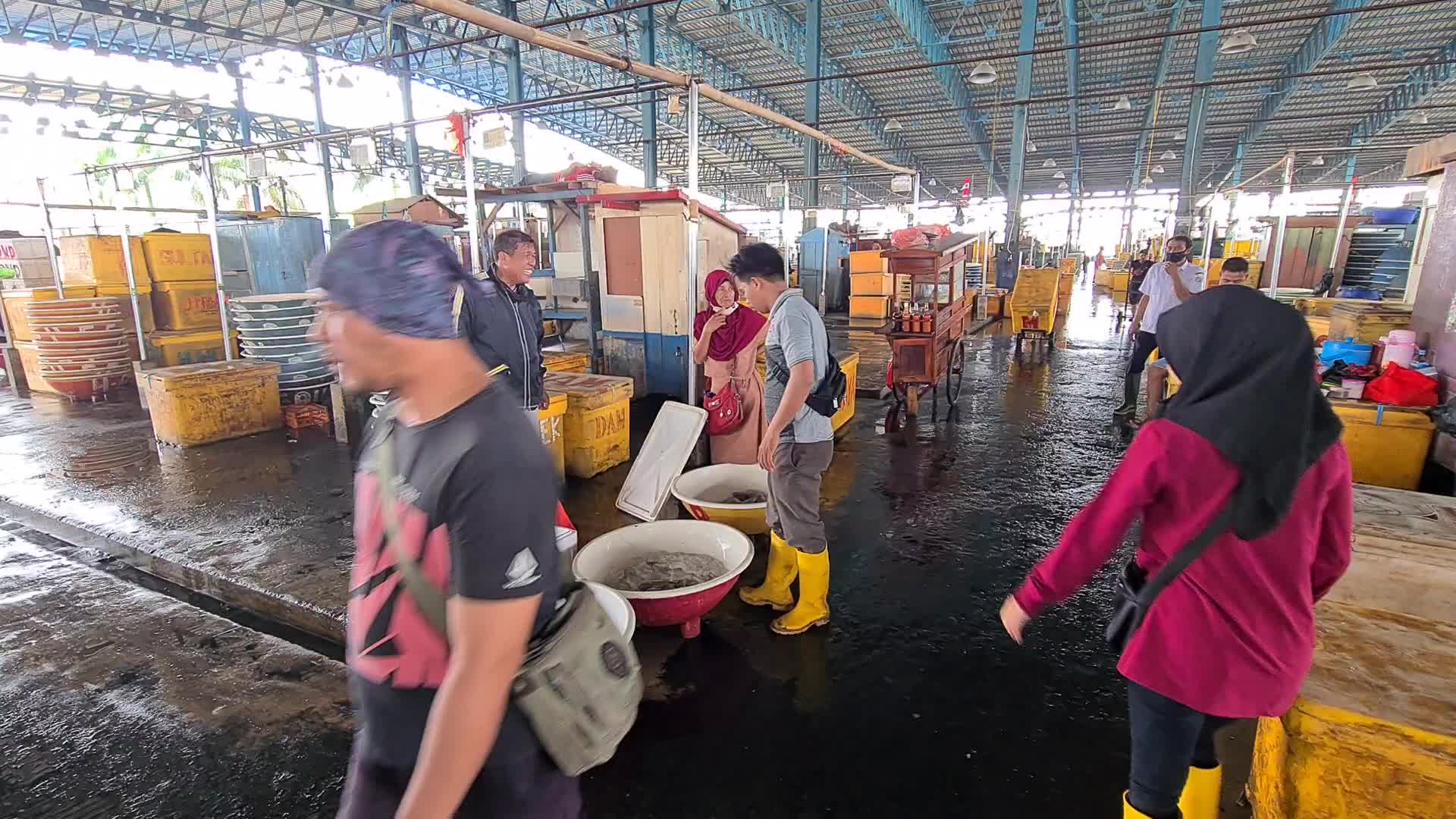 Fish Market In Indonesia