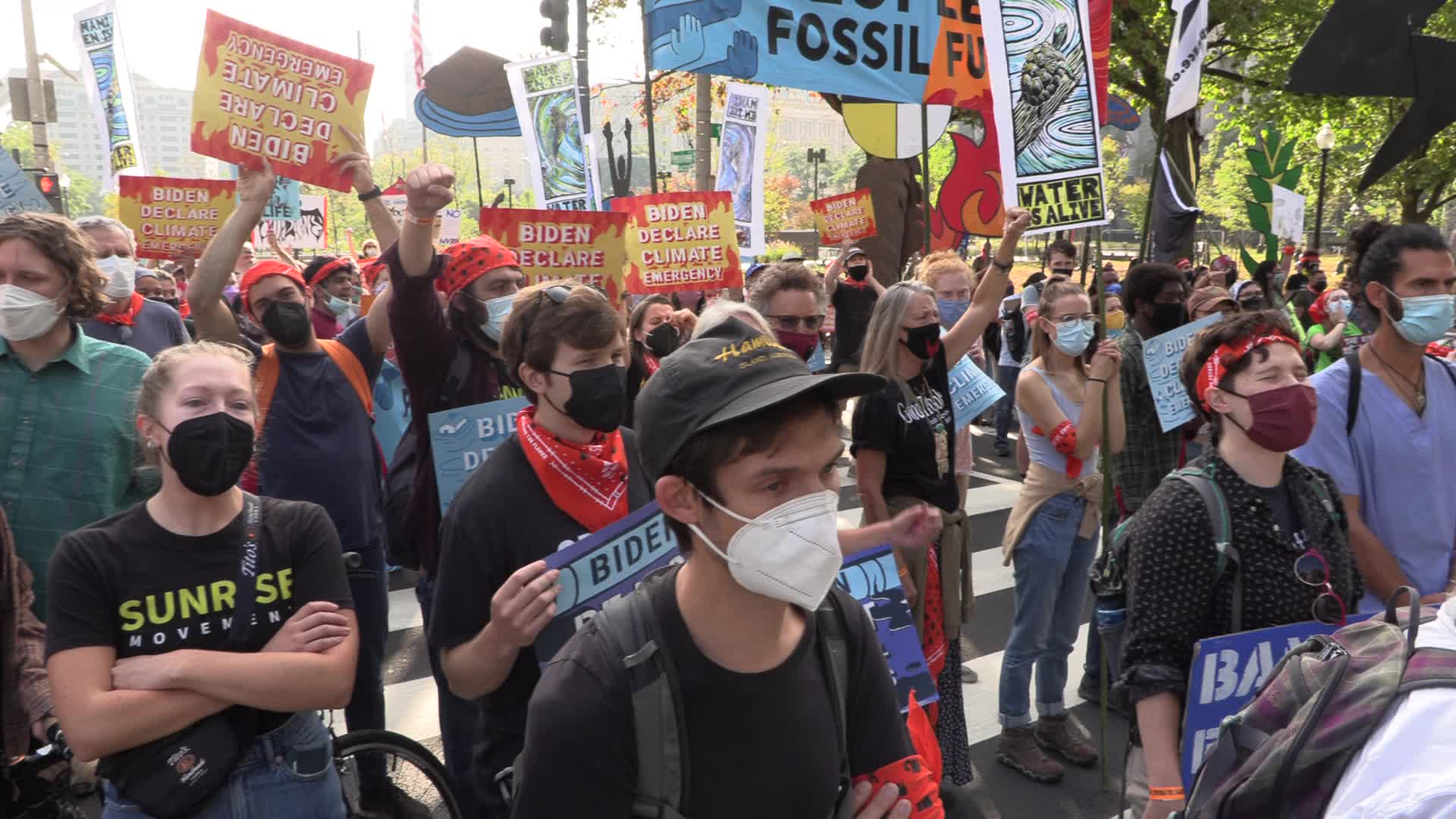 Final day of climate protests in Washington