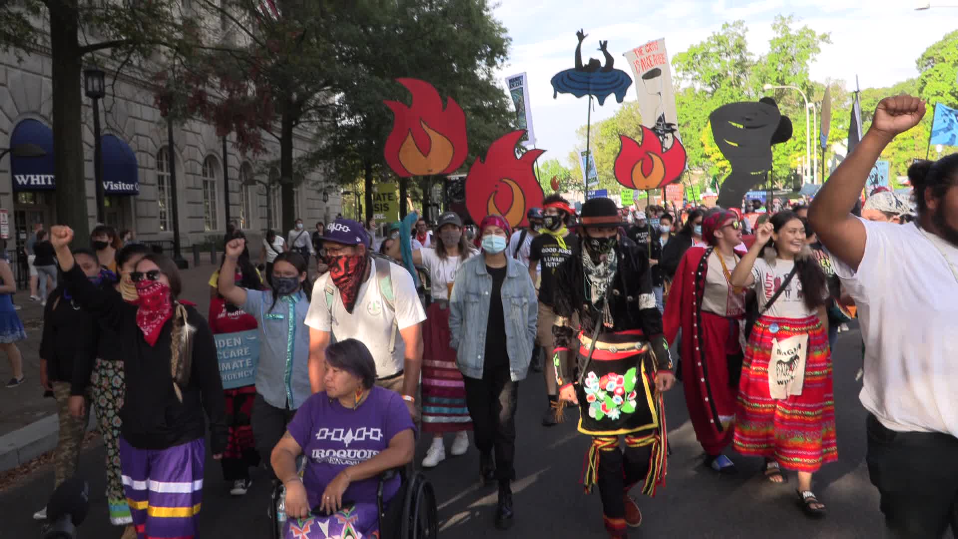 Final day of climate protests in Washington