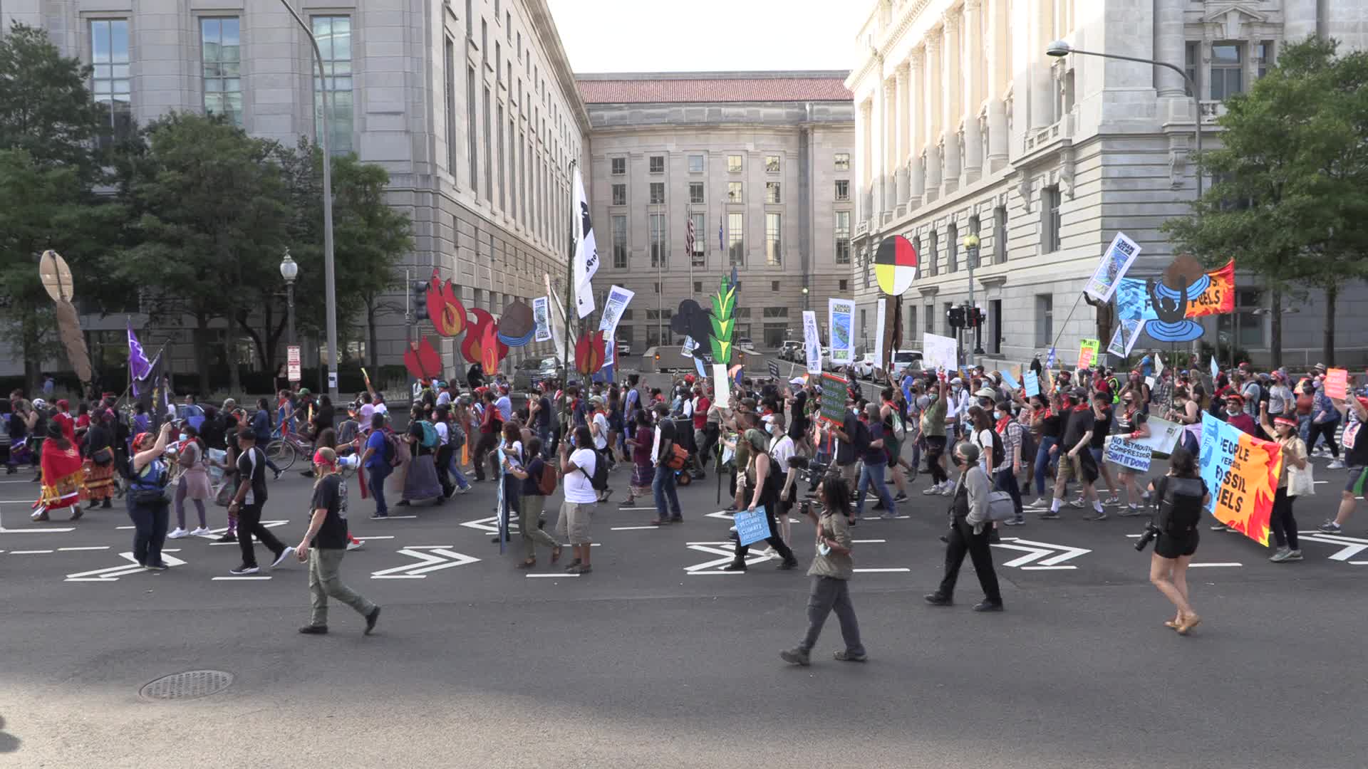 Final day of climate protests in Washington