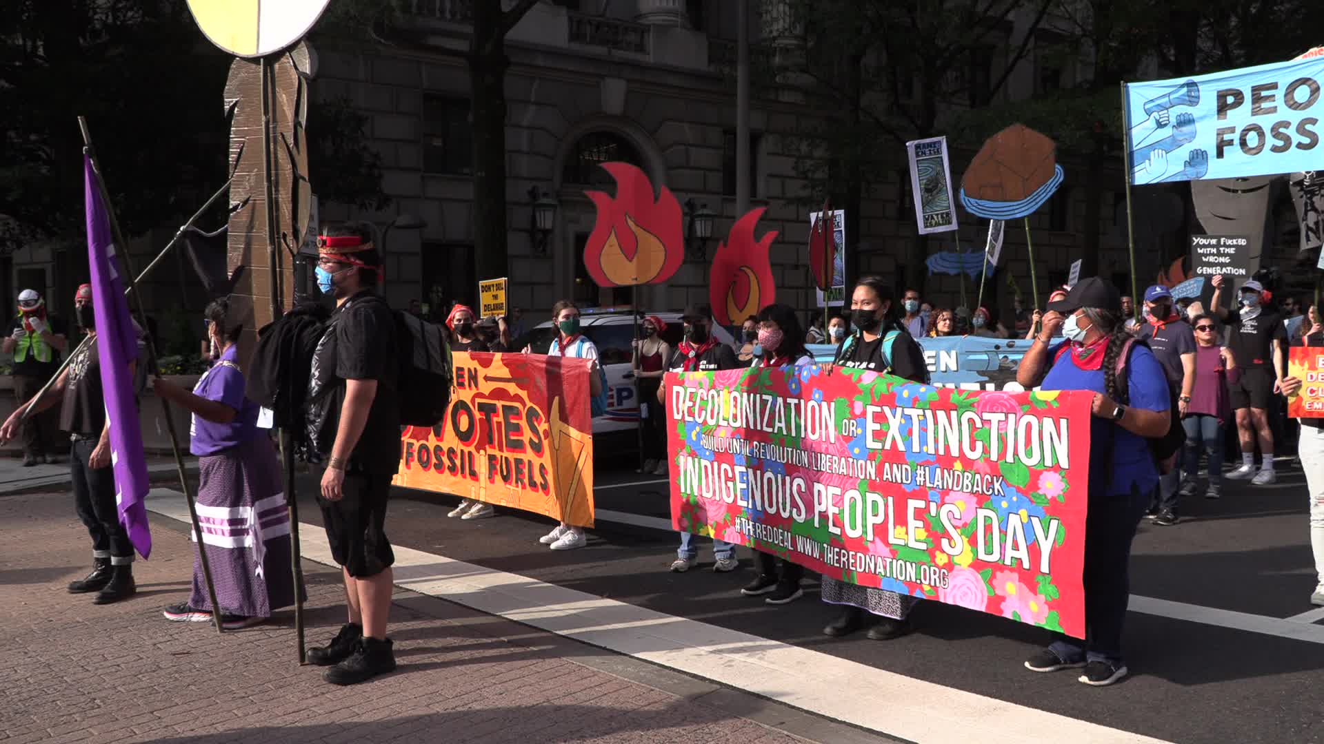 Final day of climate protests in Washington