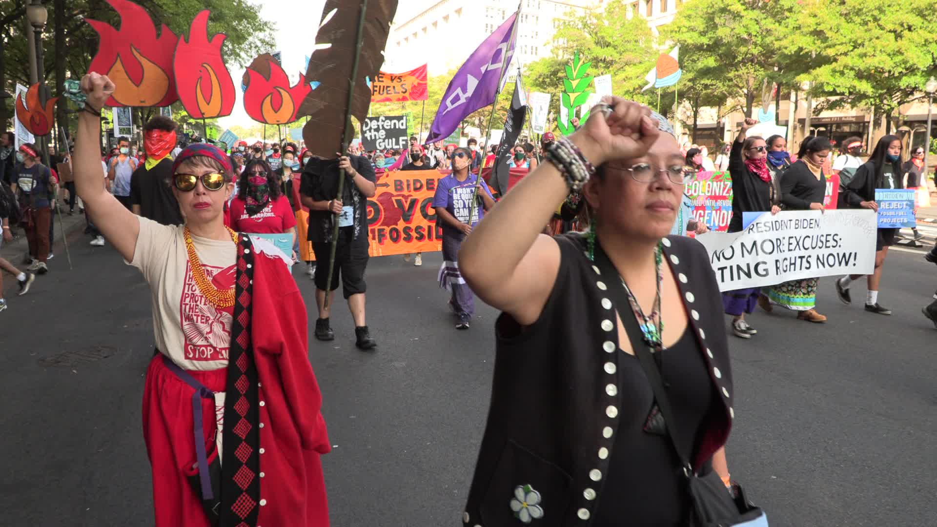Final day of climate protests in Washington