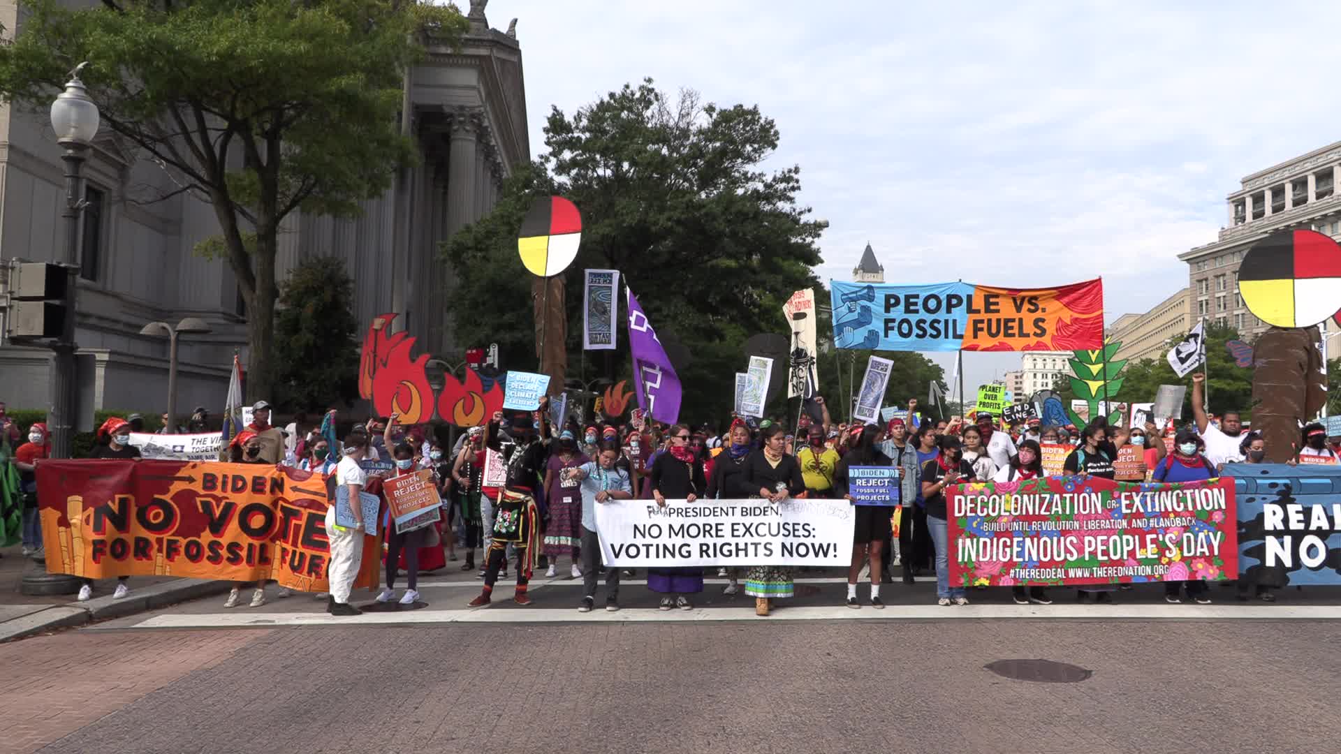 Final day of climate protests in Washington