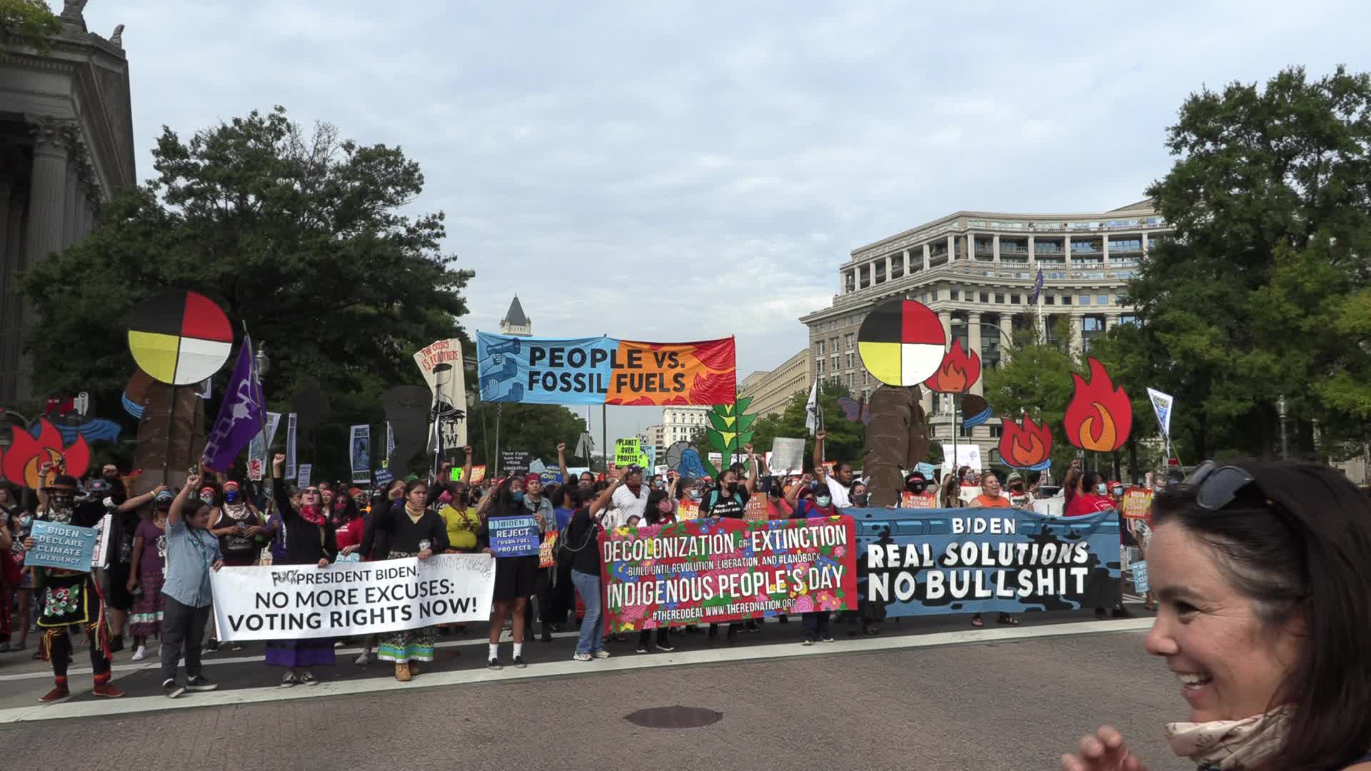 Final day of climate protests in Washington
