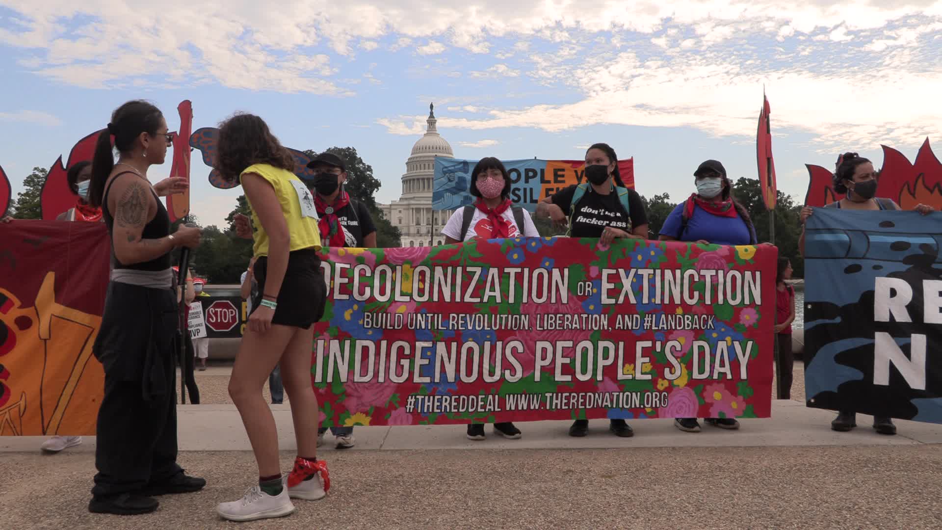 Final day of climate protests in Washington