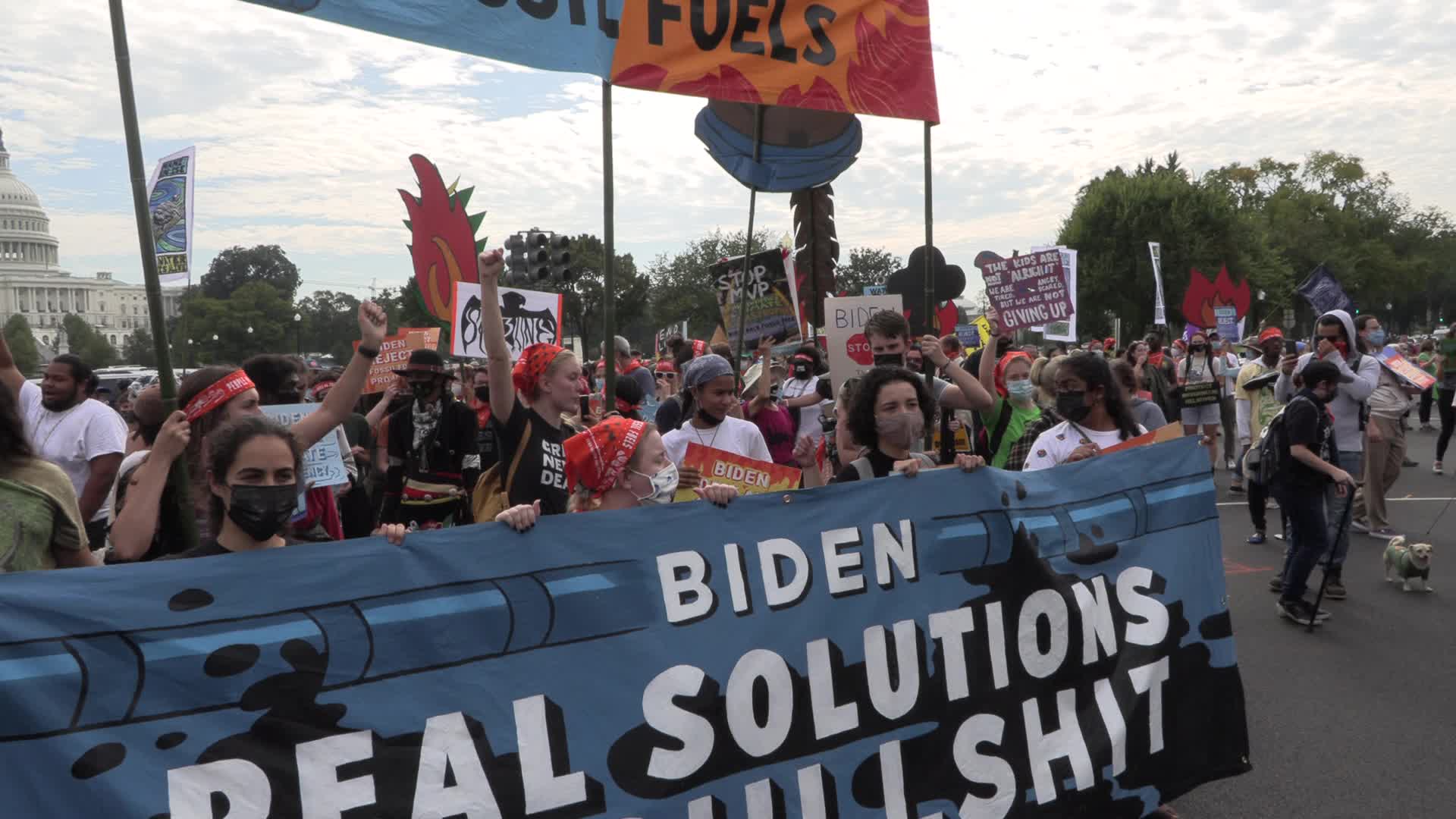 Final day of climate protests in Washington