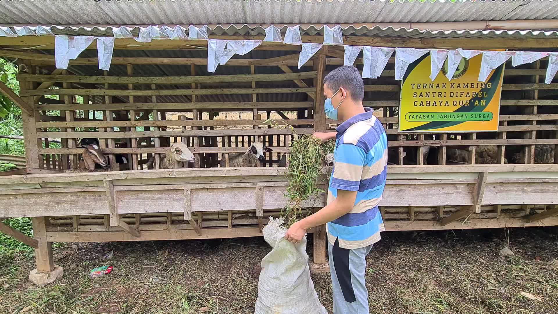 Blind Islamic Boarding School In Indonesia