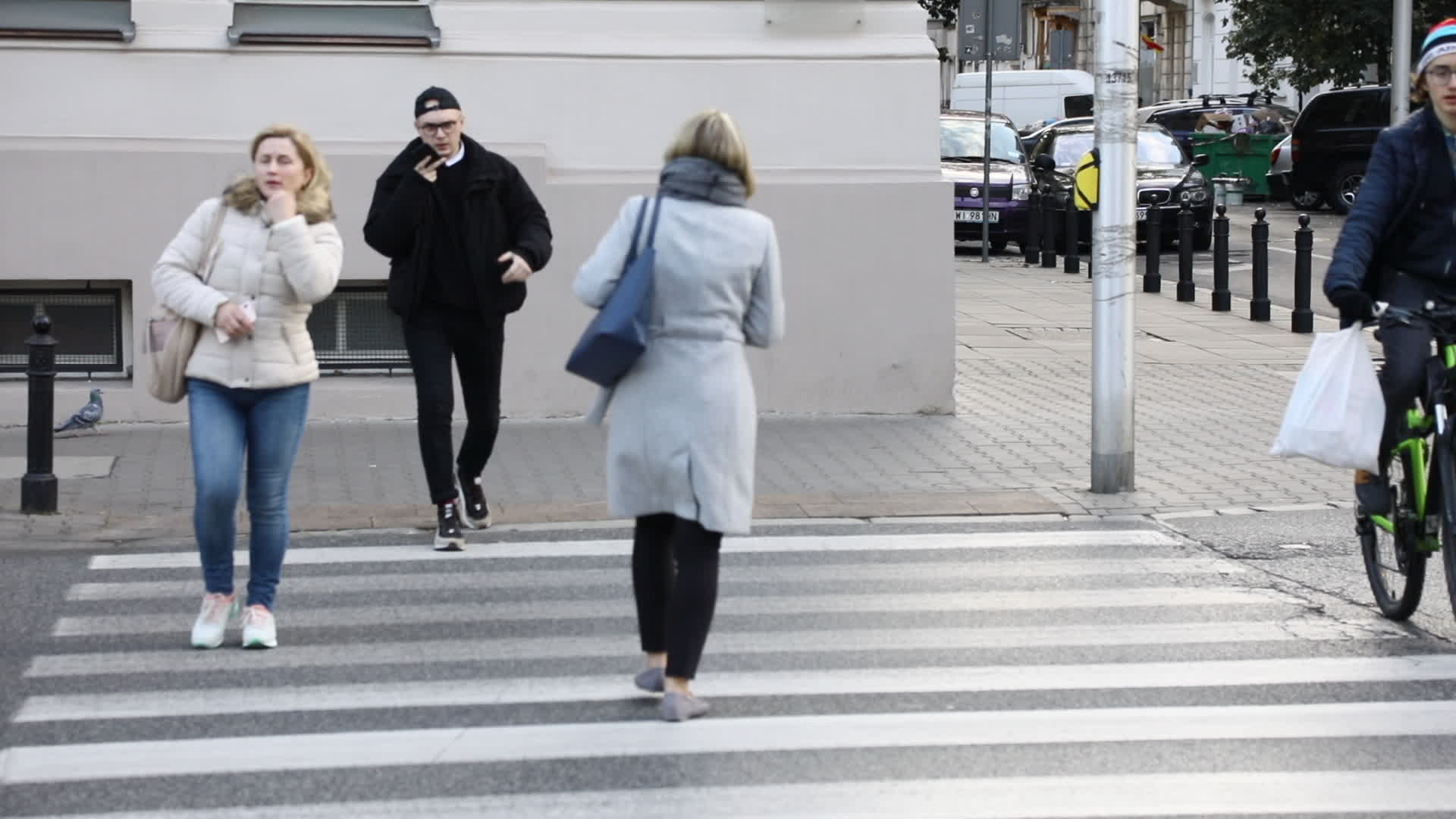 Daily Life In Warsaw, Poland