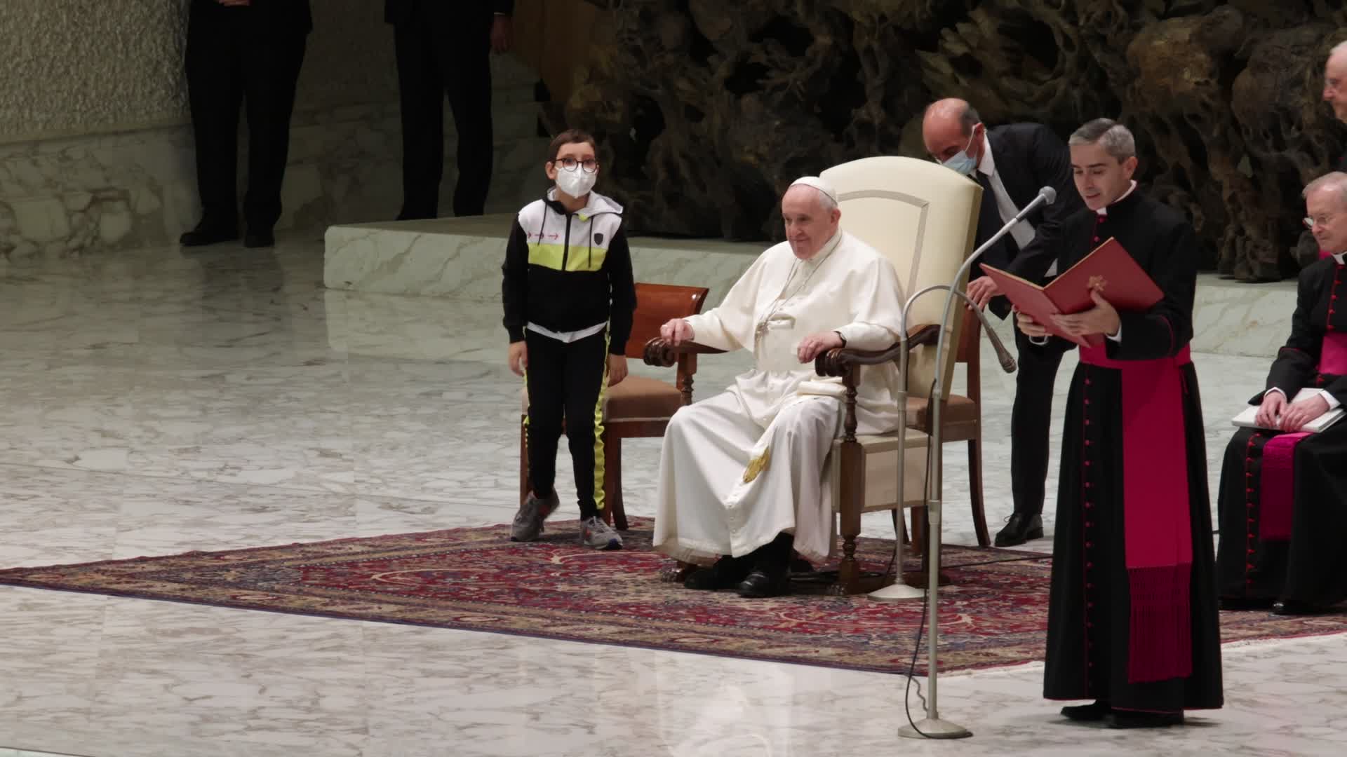 Pope Francis General Weekly Audience in Vaticano
