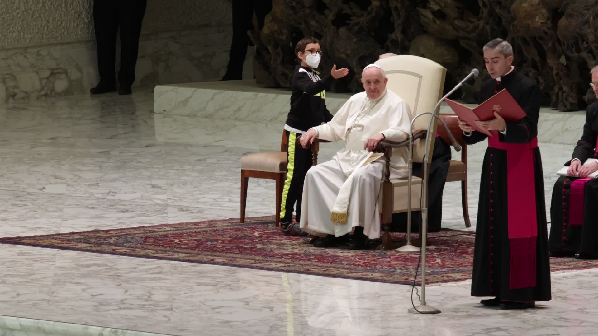Pope Francis General Weekly Audience in Vaticano