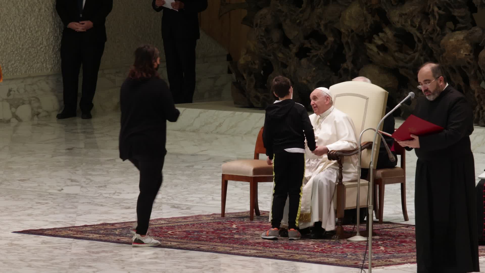 Pope Francis General Weekly Audience in Vaticano