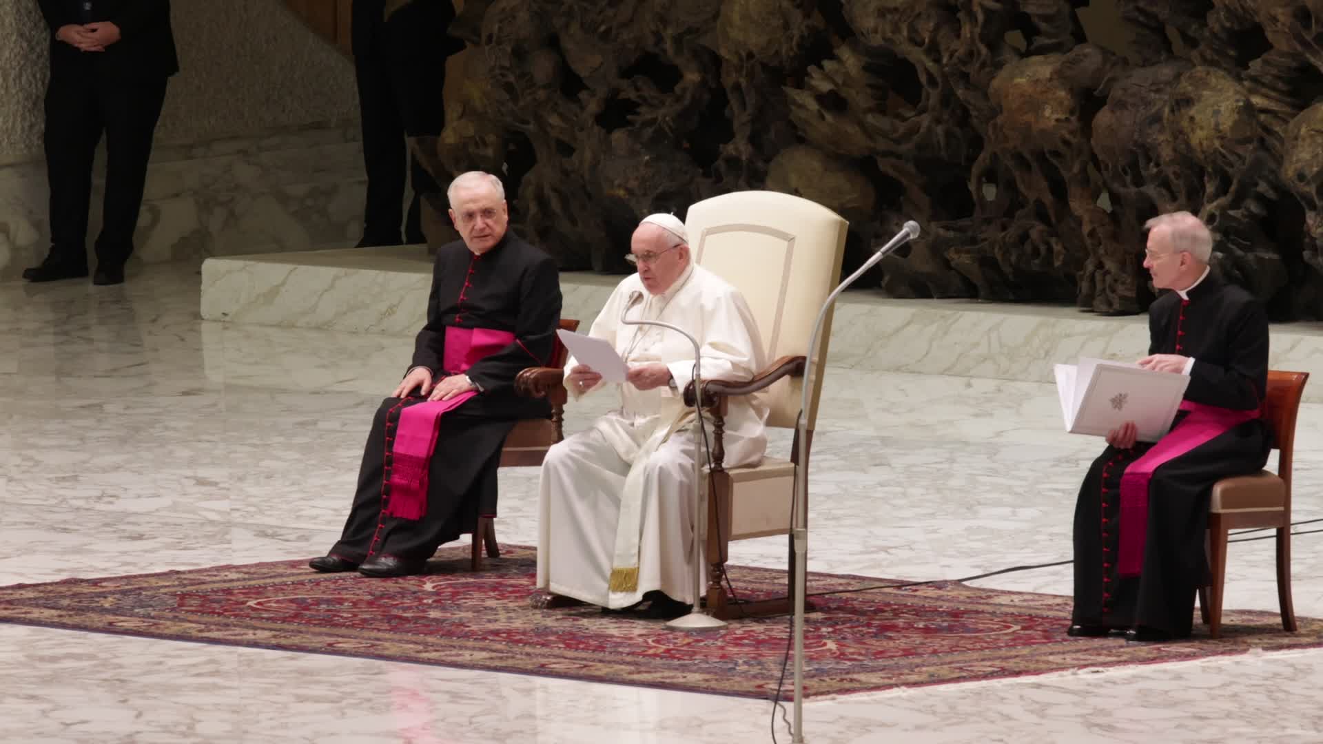 Pope Francis General Weekly Audience in Vaticano