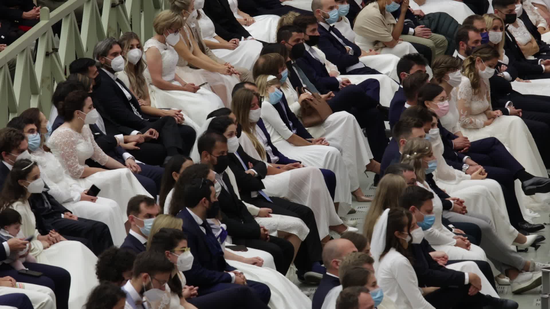 Pope Francis General Weekly Audience in Vaticano