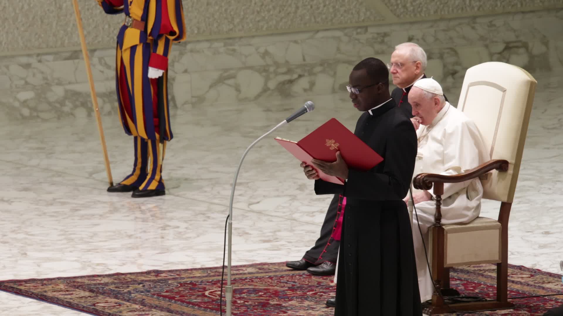 Pope Francis General Weekly Audience in Vaticano