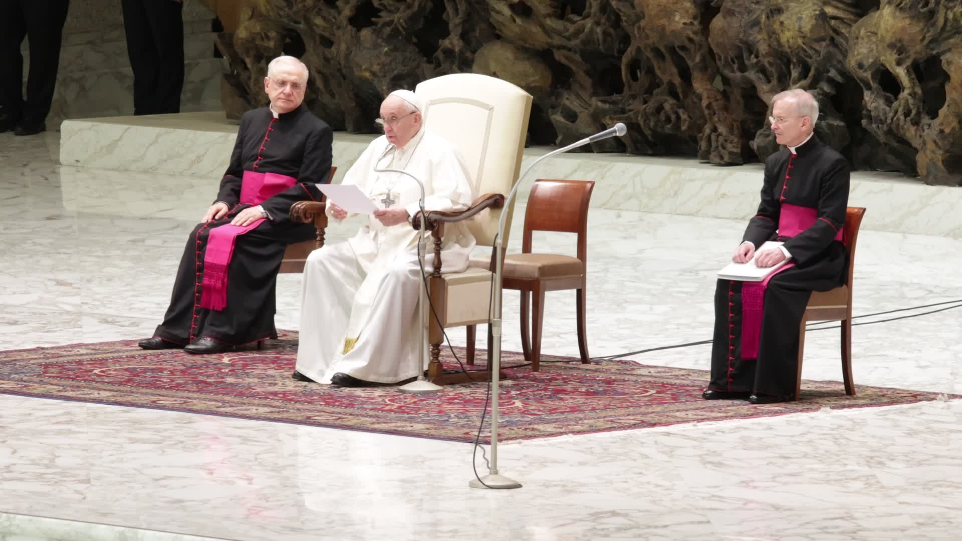 Pope Francis General Weekly Audience in Vaticano