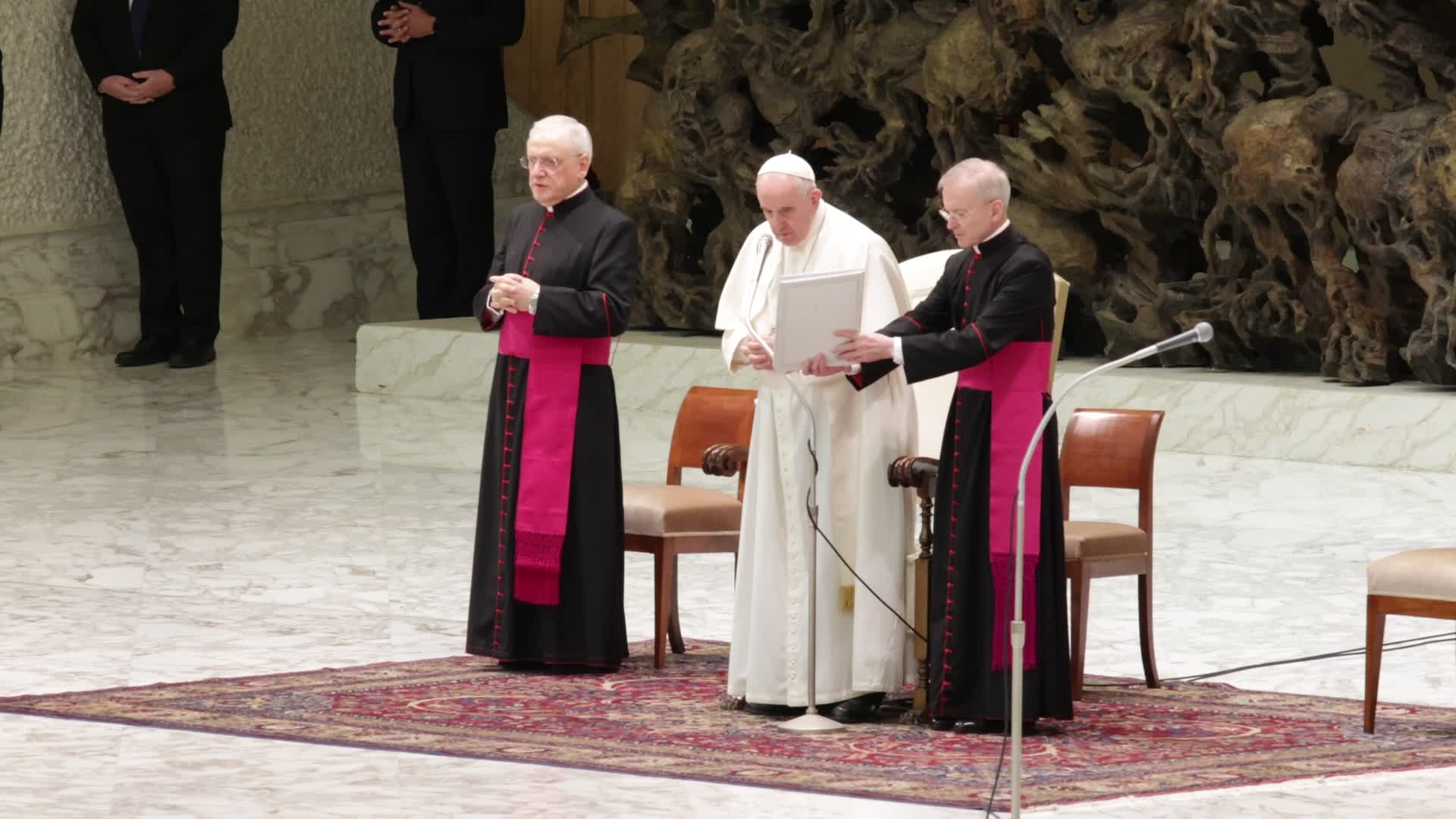 Pope Francis General Weekly Audience in Vaticano