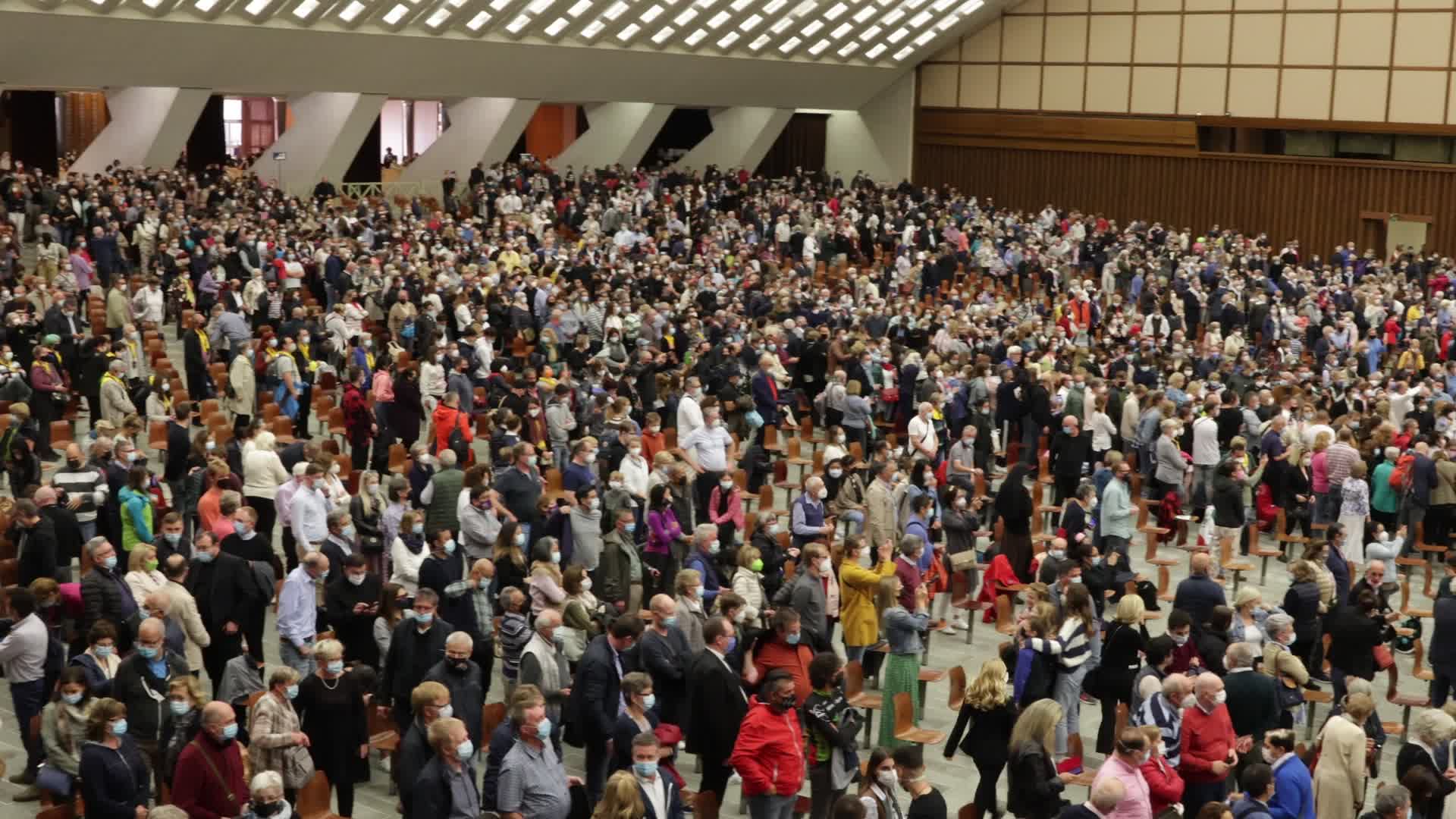 Pope Francis General Weekly Audience in Vaticano