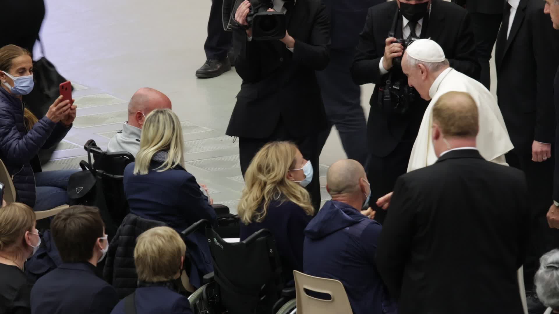 Pope Francis General Weekly Audience in Vaticano