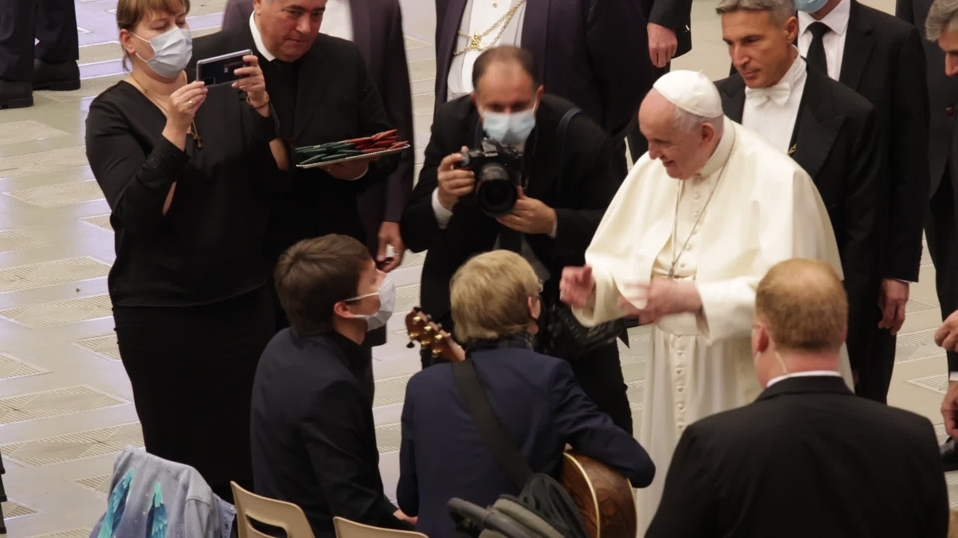 Pope Francis General Weekly Audience in Vaticano
