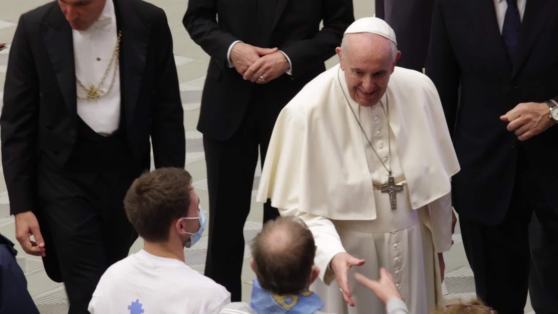 Pope Francis General Weekly Audience in Vaticano