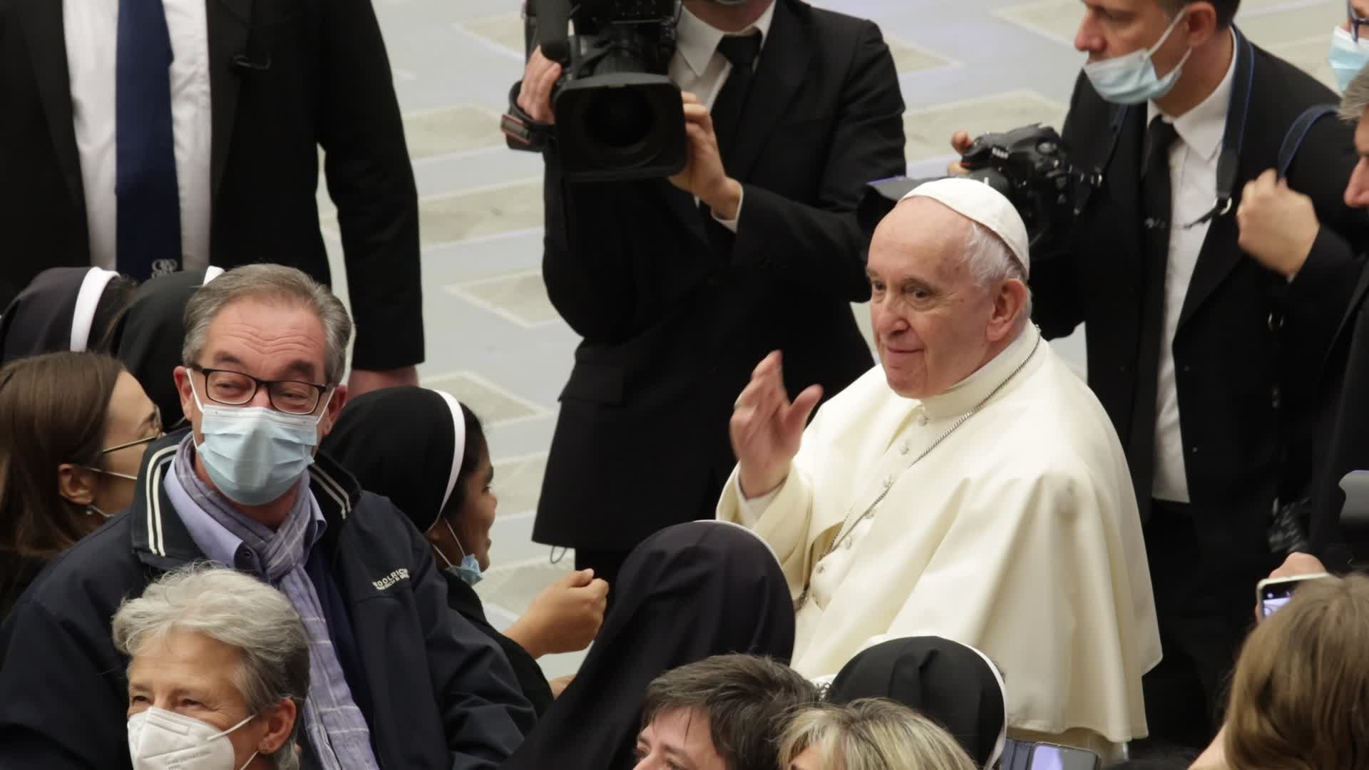 Pope Francis General Weekly Audience in Vaticano